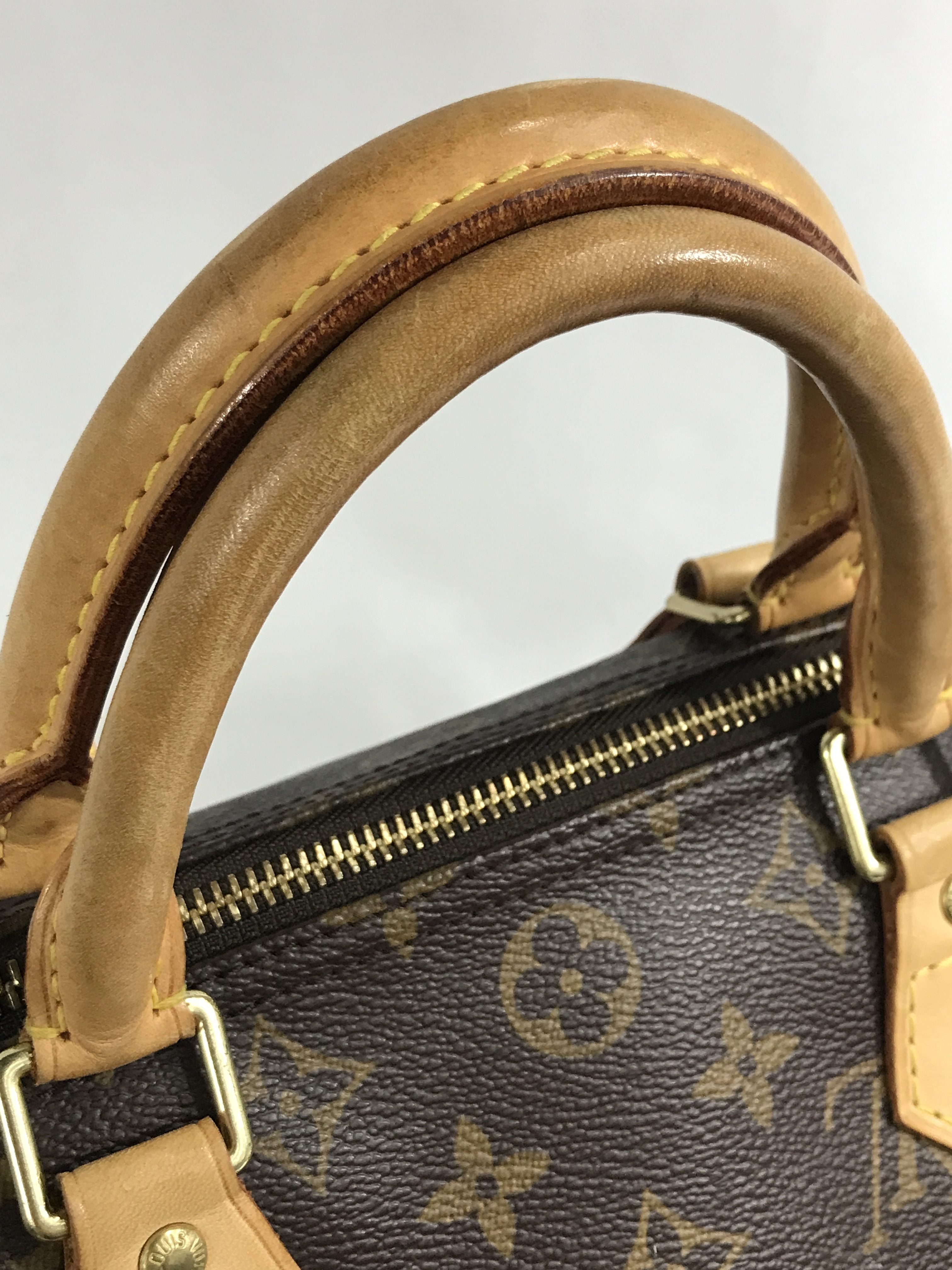 Monogram Canvas Speedy 30 W/GHW