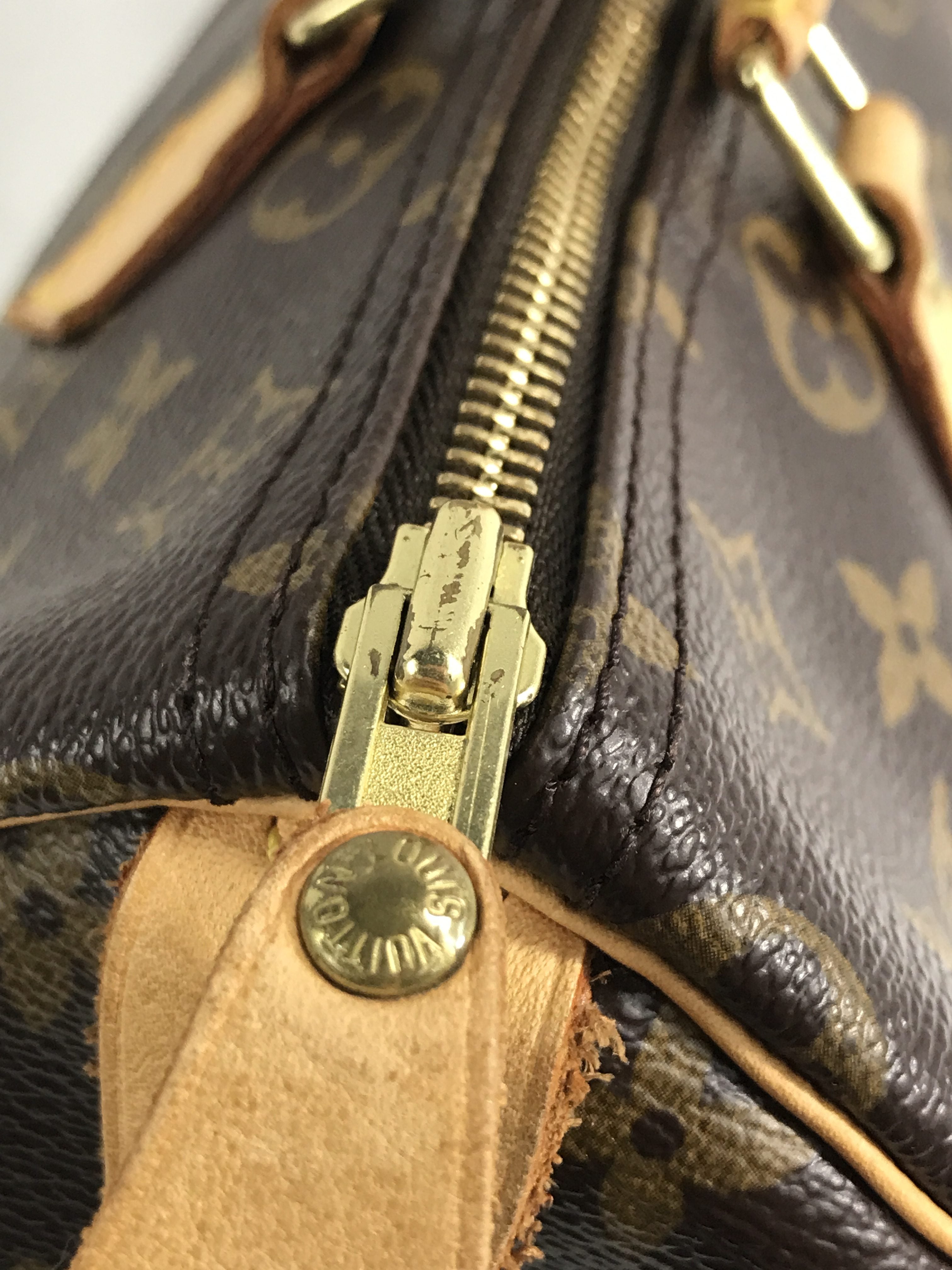 Monogram Canvas Speedy 30 W/GHW