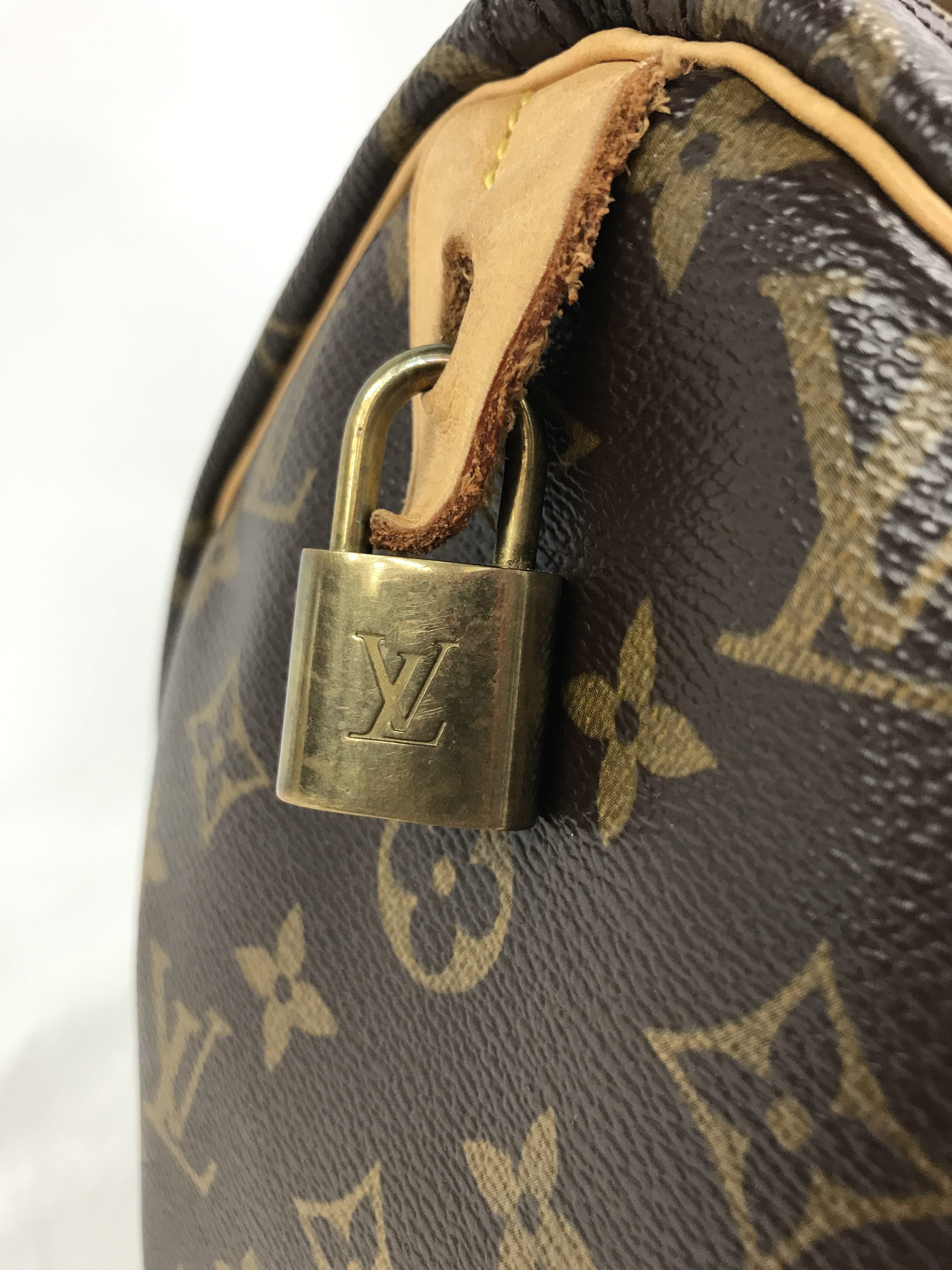 Monogram Canvas Speedy 30 W/GHW