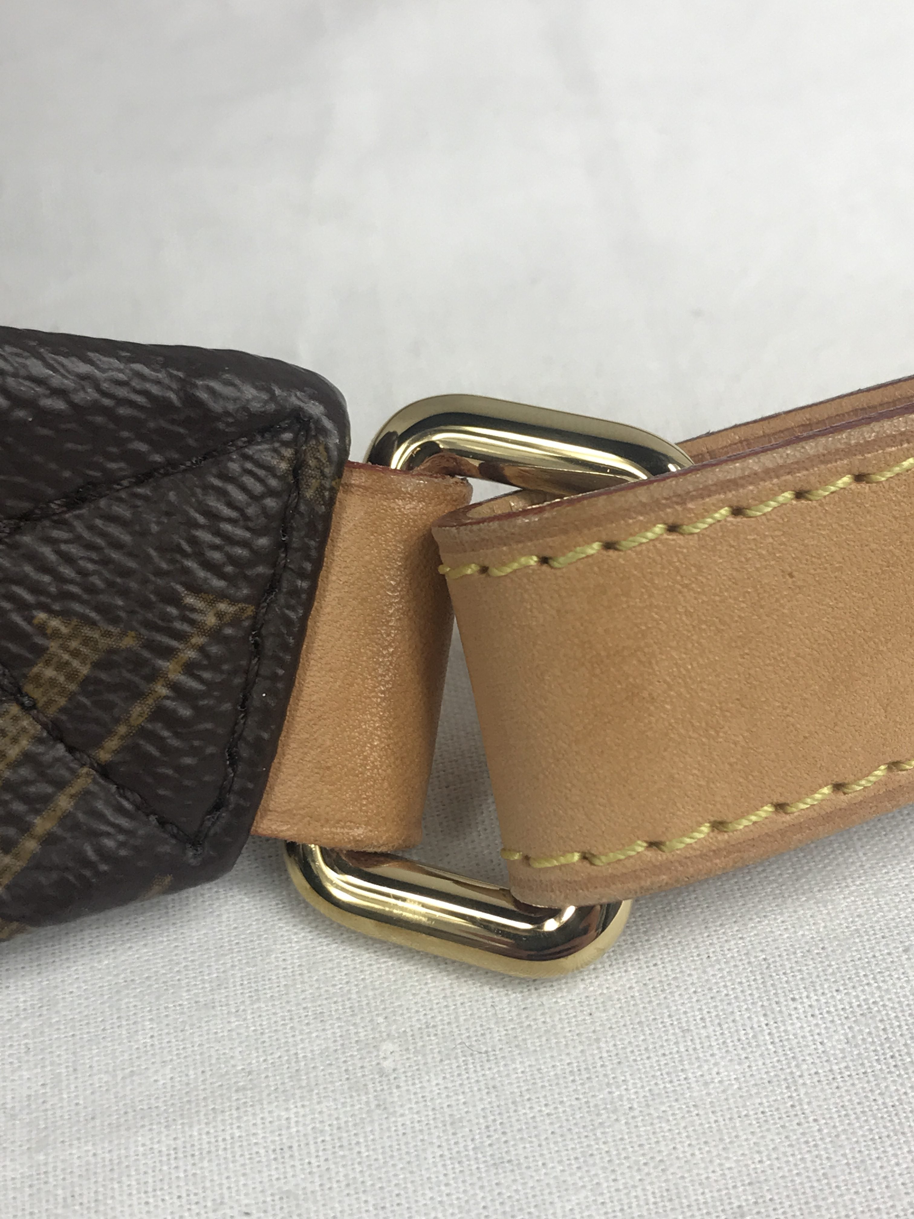Coated Canvas Monogram Bumbag W/GHW