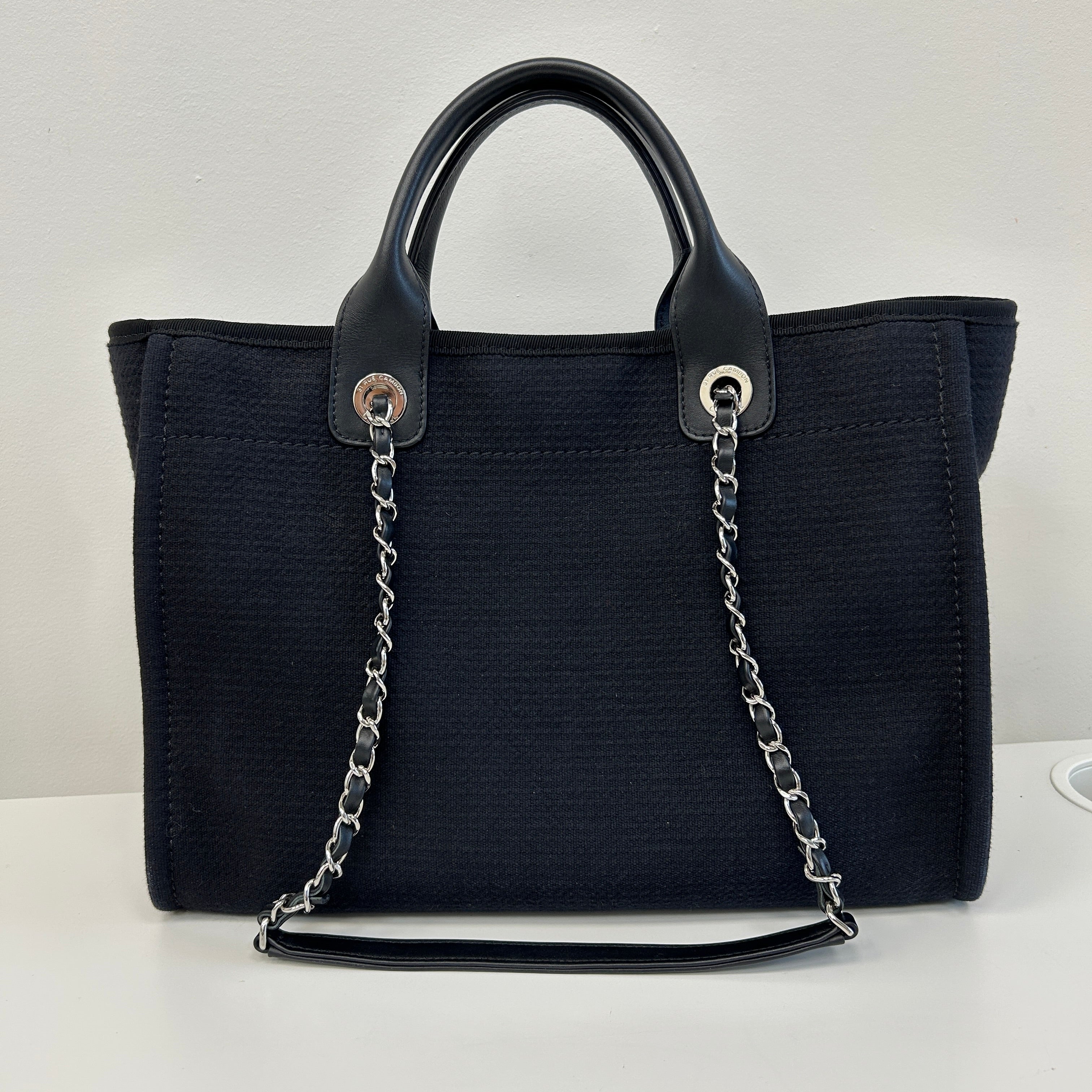 Black Deauville New Small Bag w/Pochette