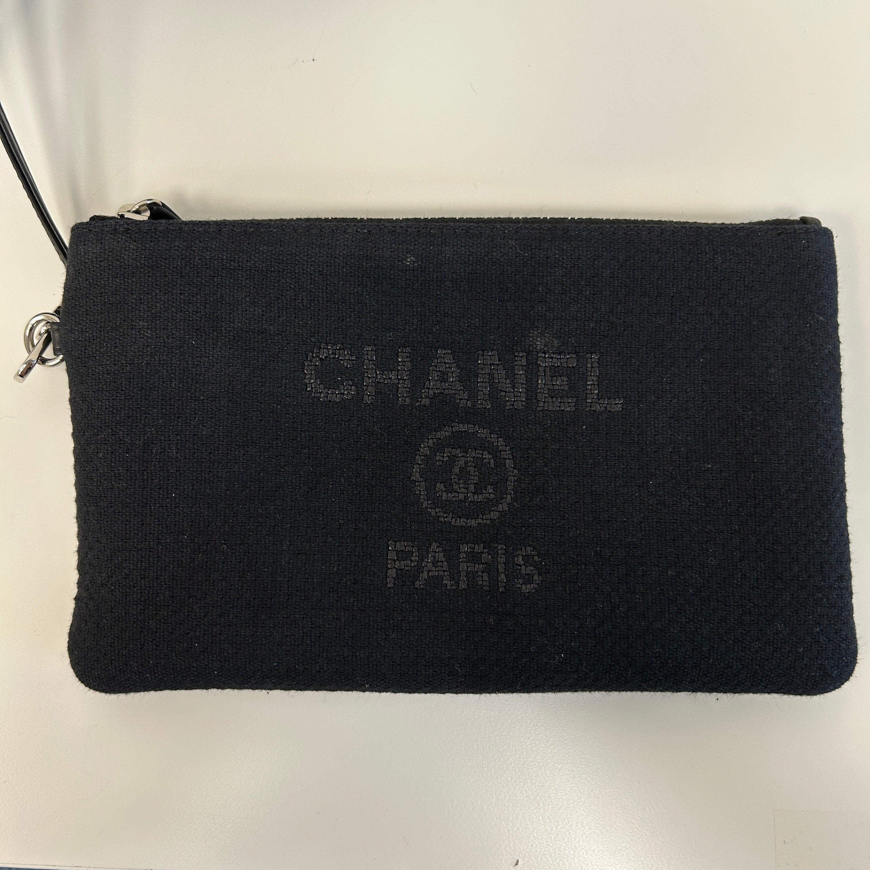 Black Deauville New Small Bag w/Pochette
