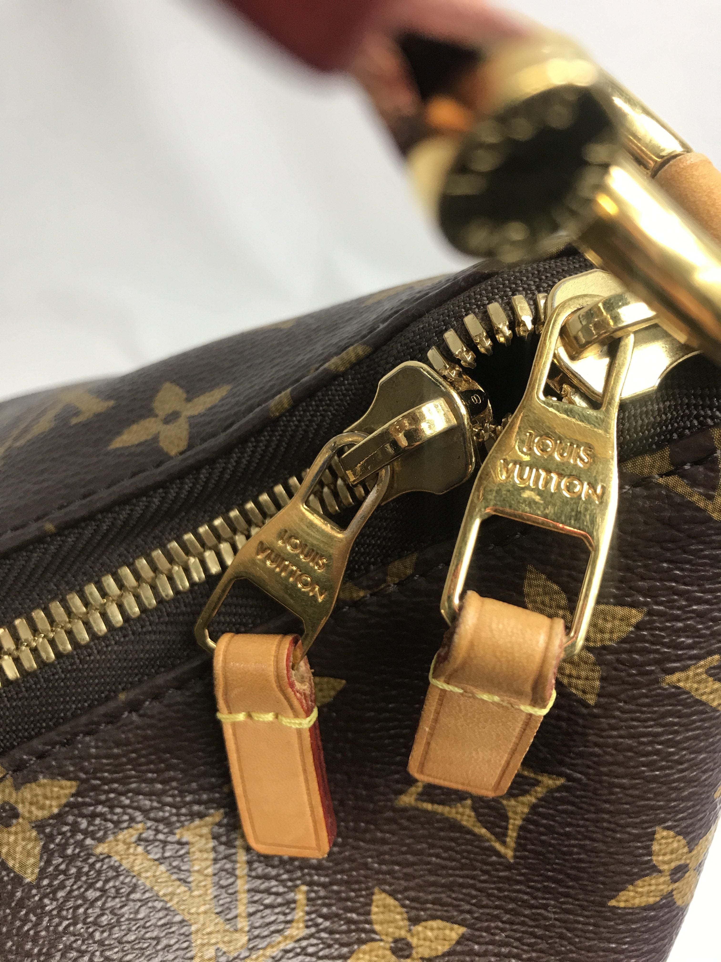 Monogram Coated Canvas Sully MM Bag W/GHW