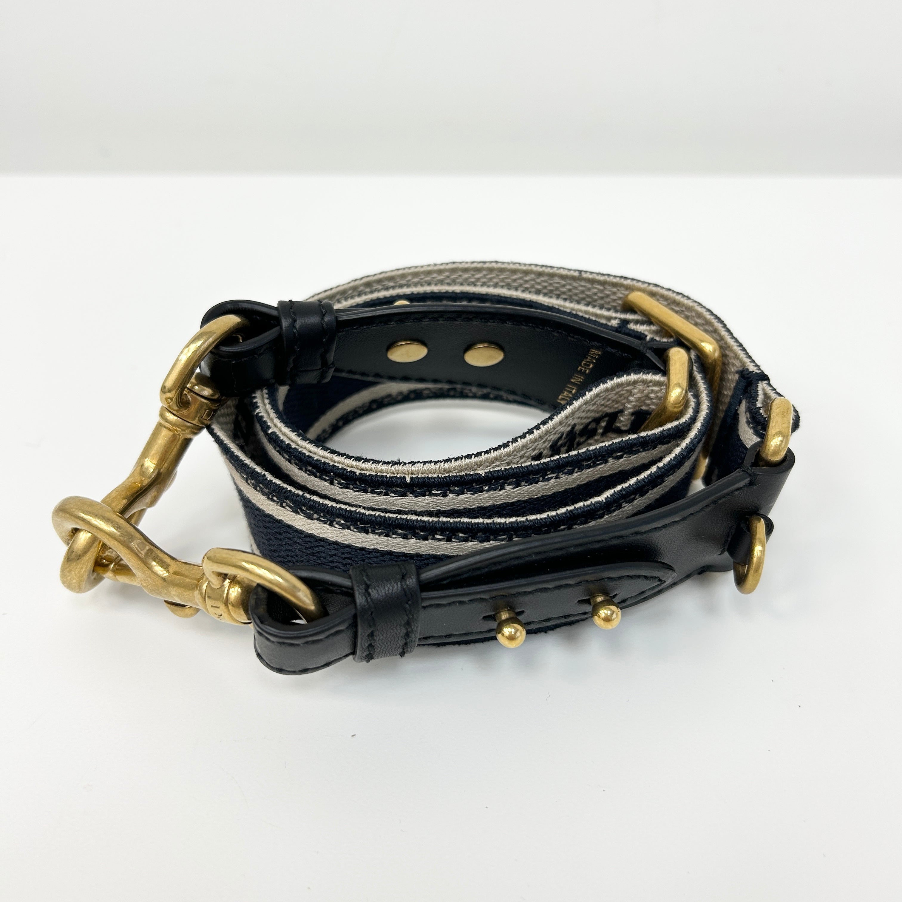 Blue Embroidery Adjustable Shoulder Strap w/AGHW