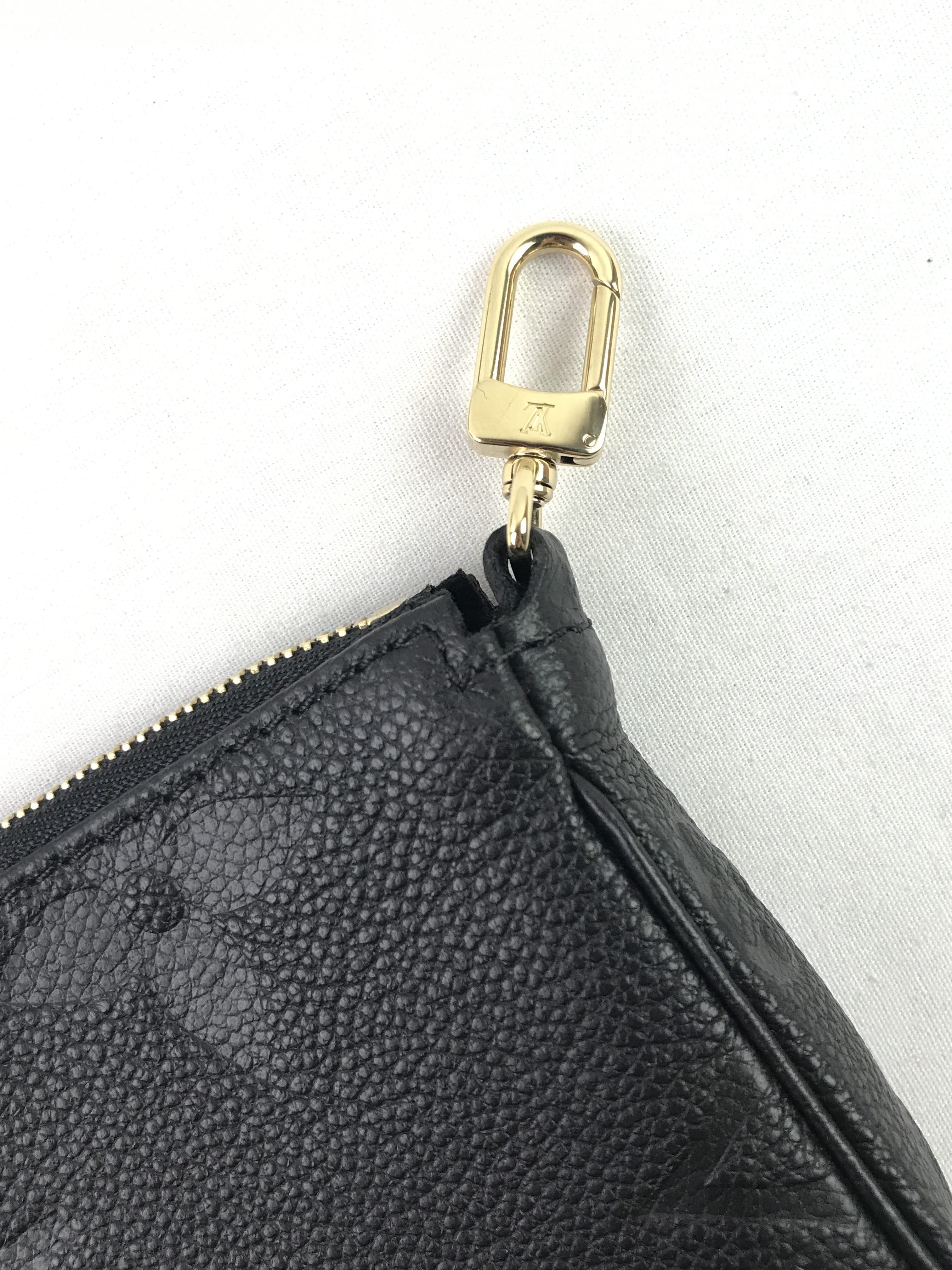 Black Monogram Empreinte Leather Multi Pochette Accessoires W/GHW