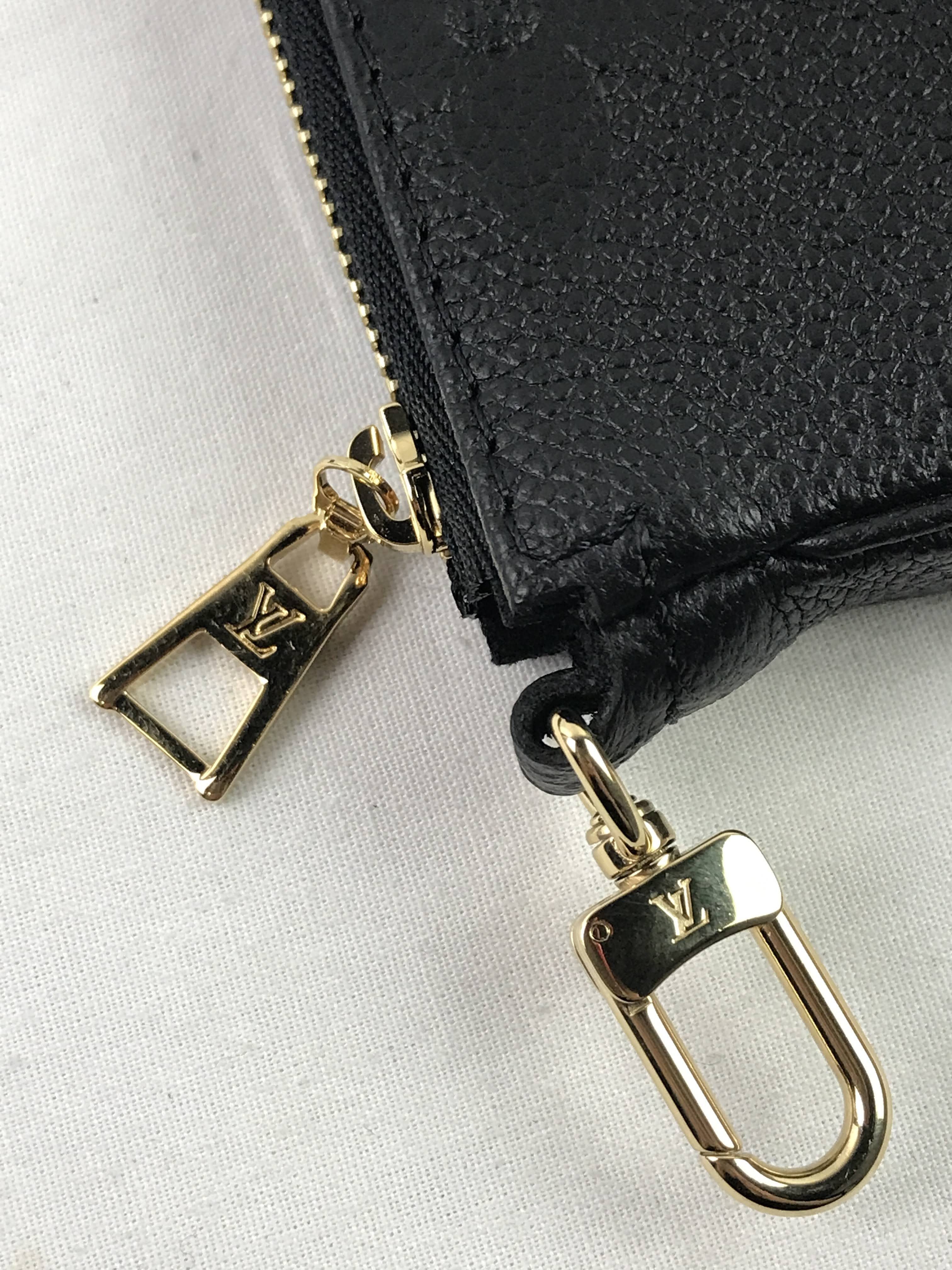 Black Monogram Empreinte Leather Multi Pochette Accessoires W/GHW