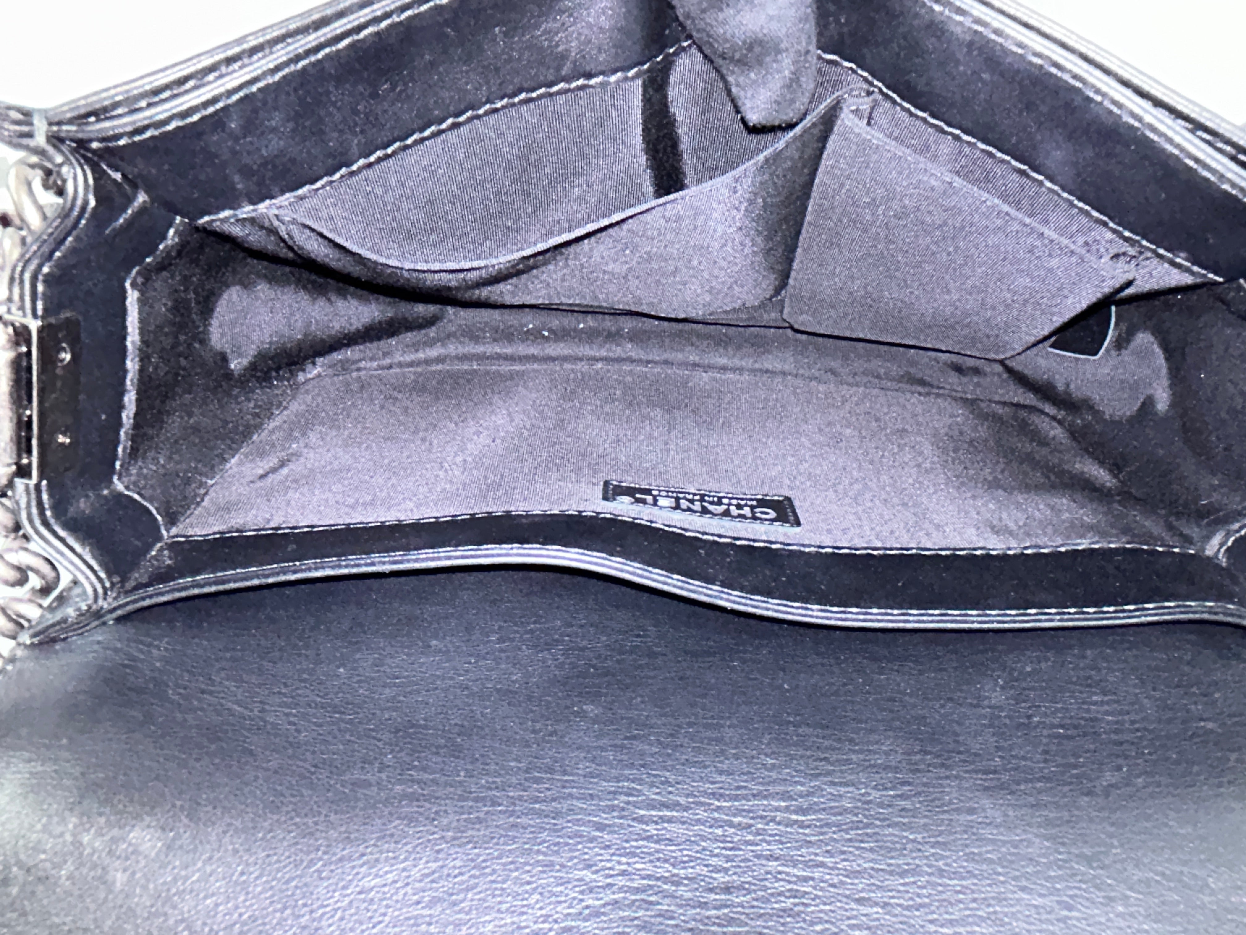 Paris Enchained Medium Calfskin Leather Boy Bag w/RHW