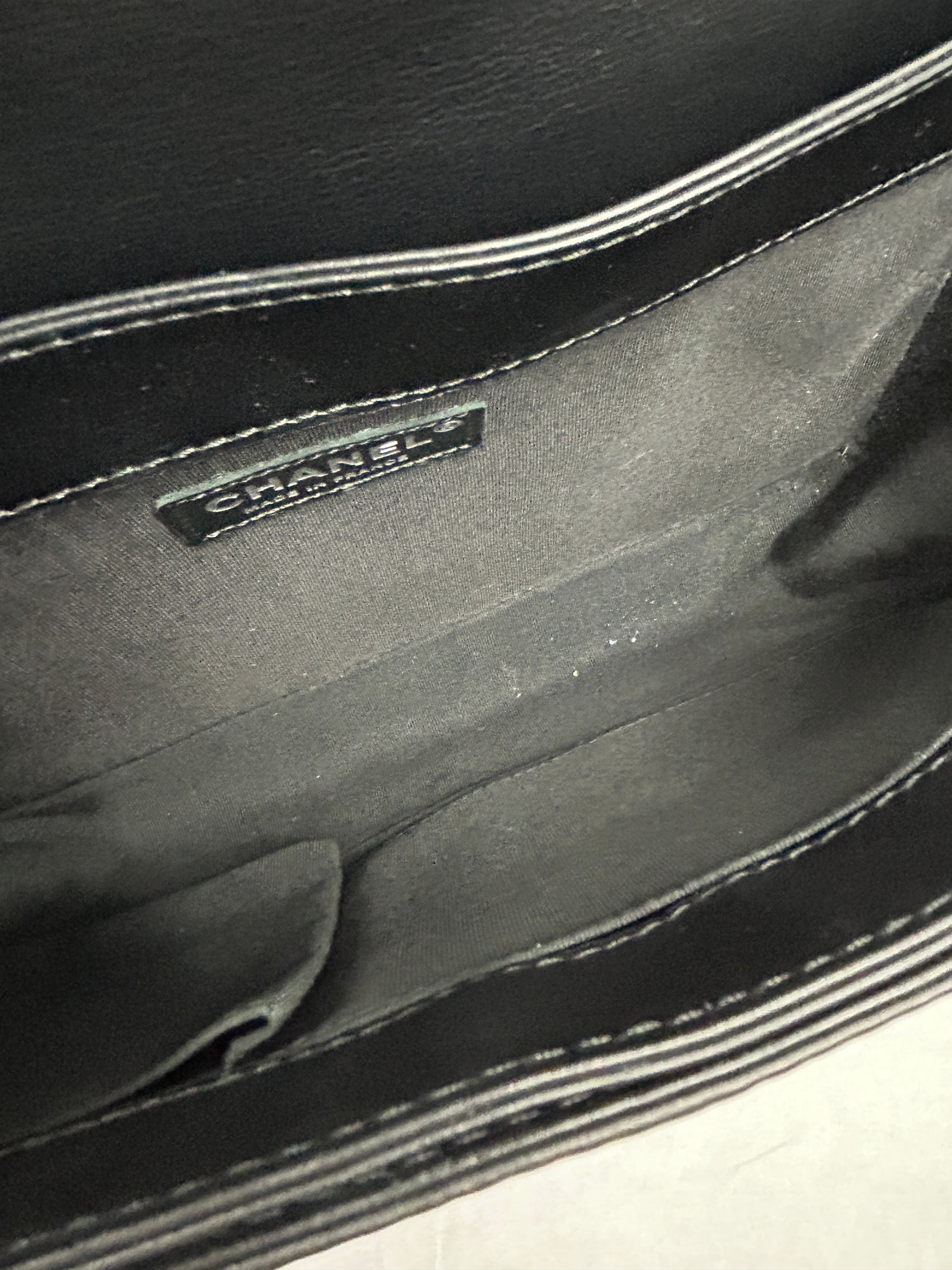 Paris Enchained Medium Calfskin Leather Boy Bag w/RHW