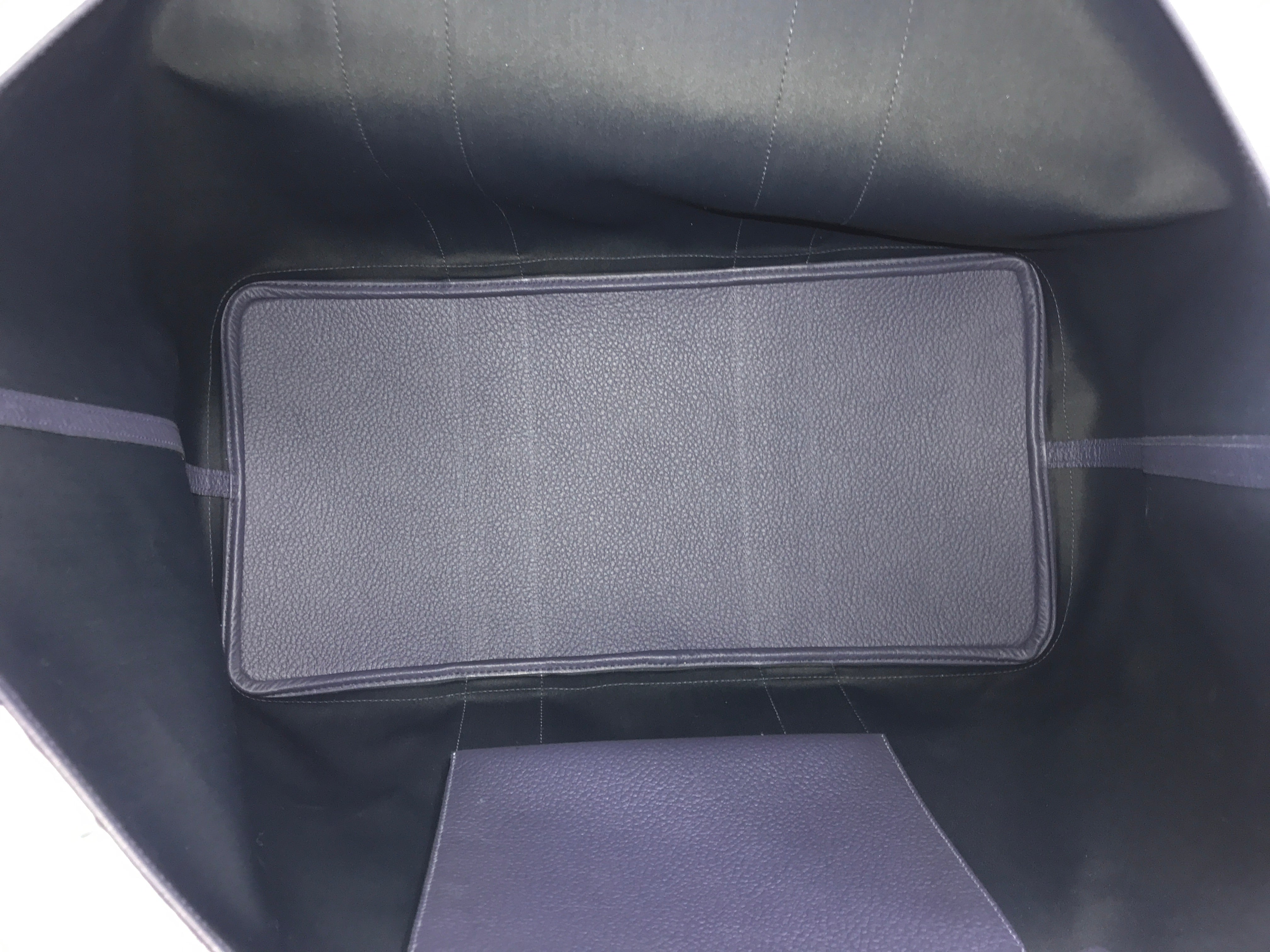Black Toile Militaire and Navy Negonda Leather Garden Party 49 Tote w/PHW