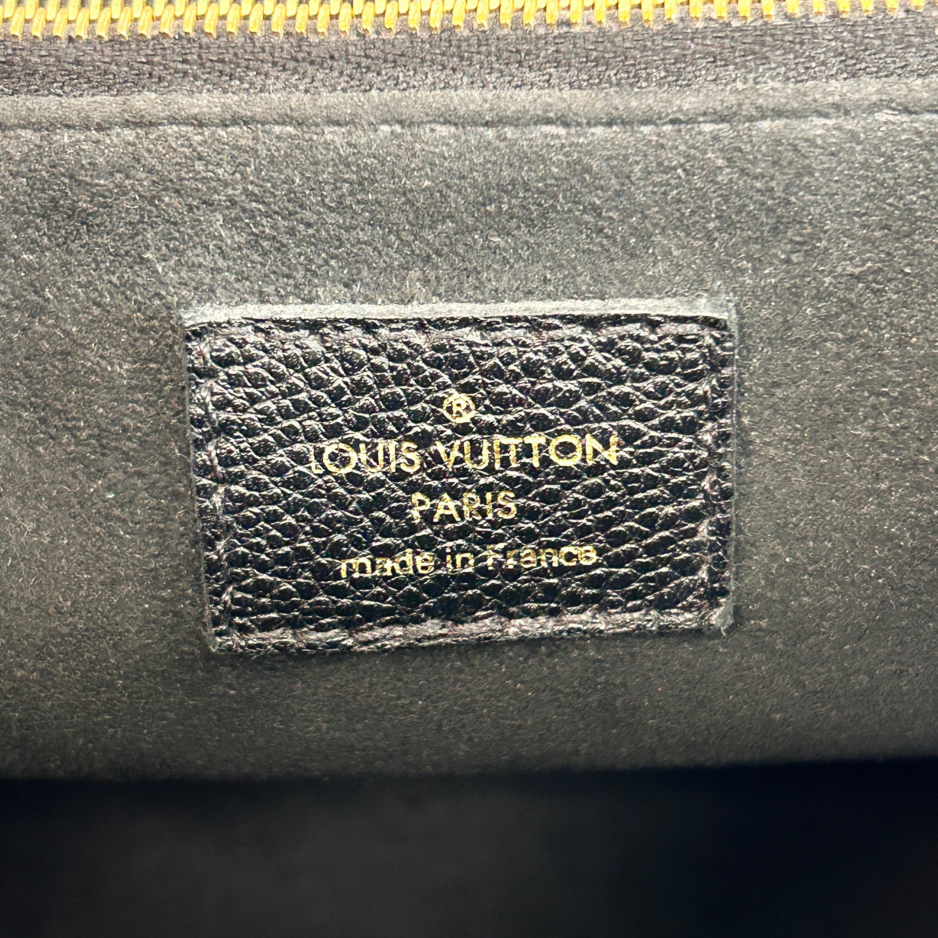 Black Monogram Vavin PM w/GHW