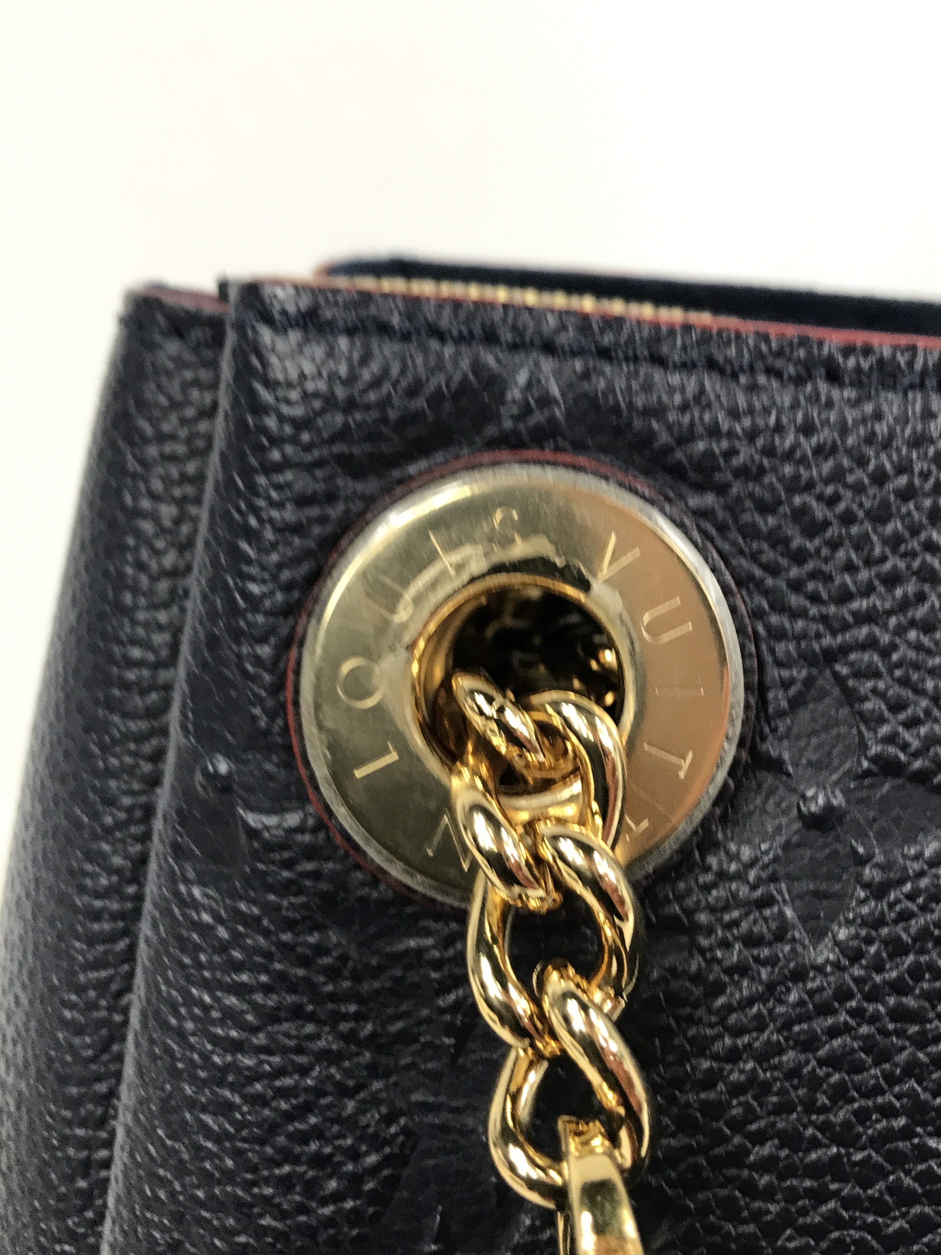 Navy/ Red Empreinte Surene BB Bag w/GHW