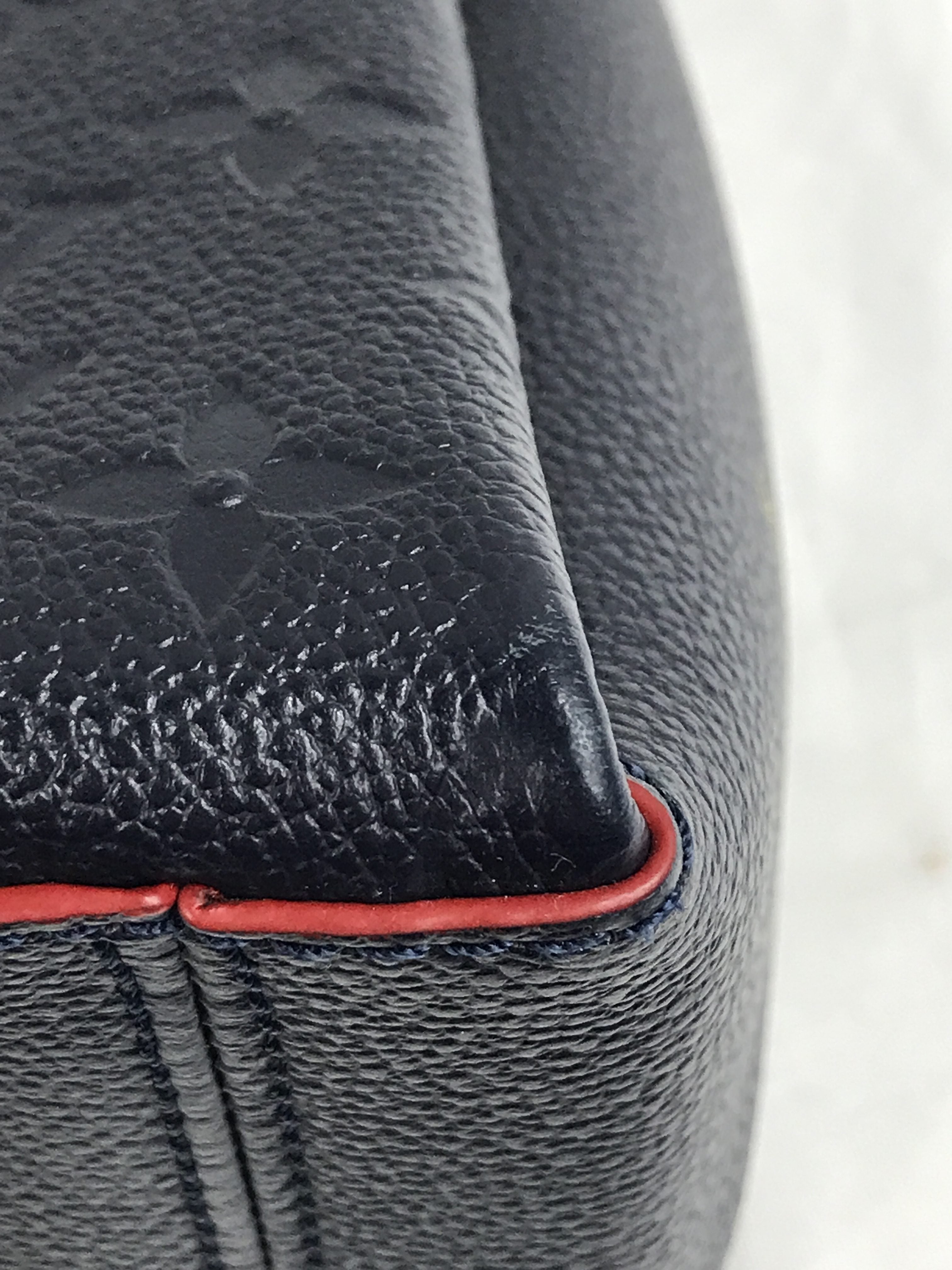 Navy/ Red Empreinte Surene BB Bag w/GHW