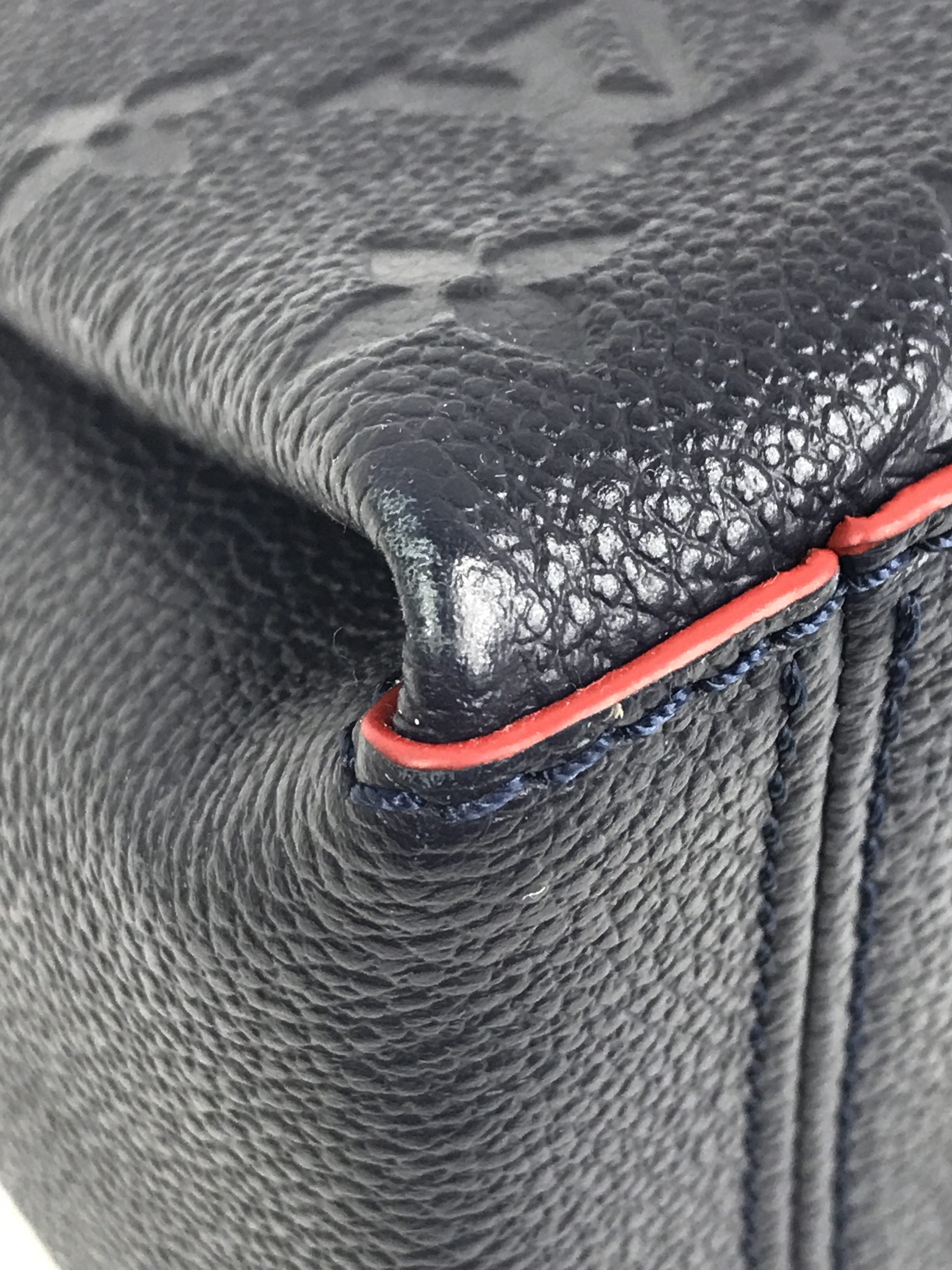 Navy/ Red Empreinte Surene BB Bag w/GHW