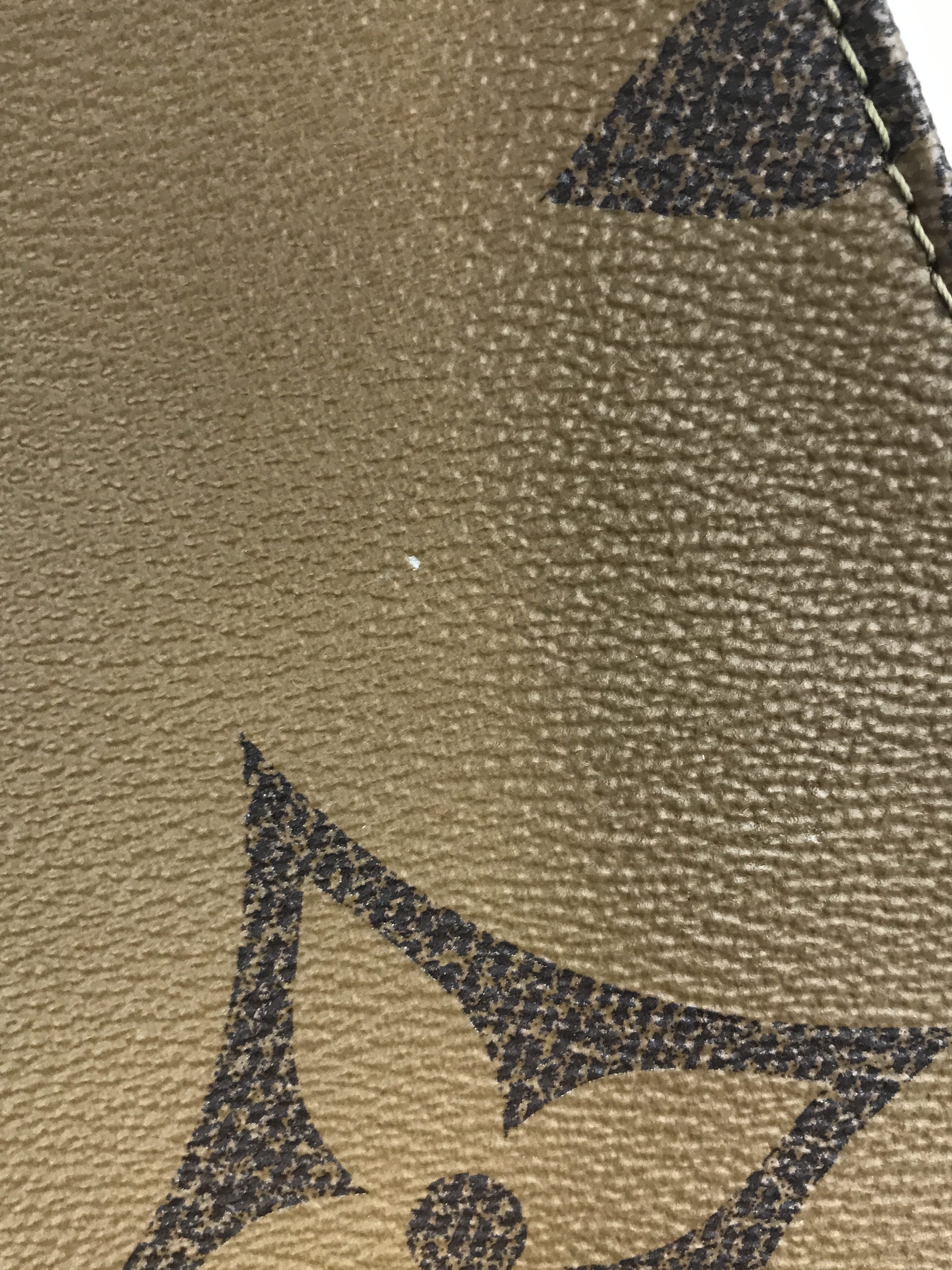 Brown Monogram Reverse Canvas OnTheGo GM Tote Bag W/GHW