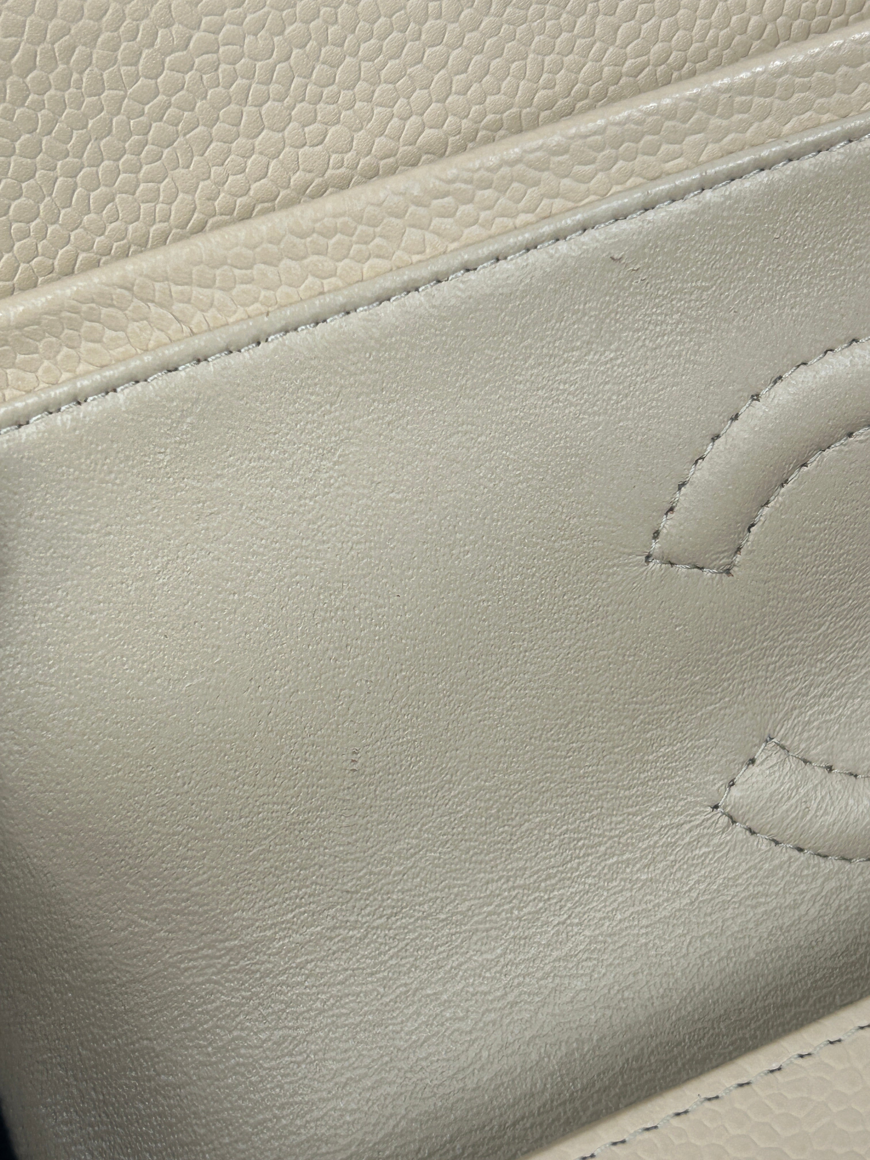 Nude Caviar Quilted Medium Classic Double Flap w/GHW-ON LAYAWAY
