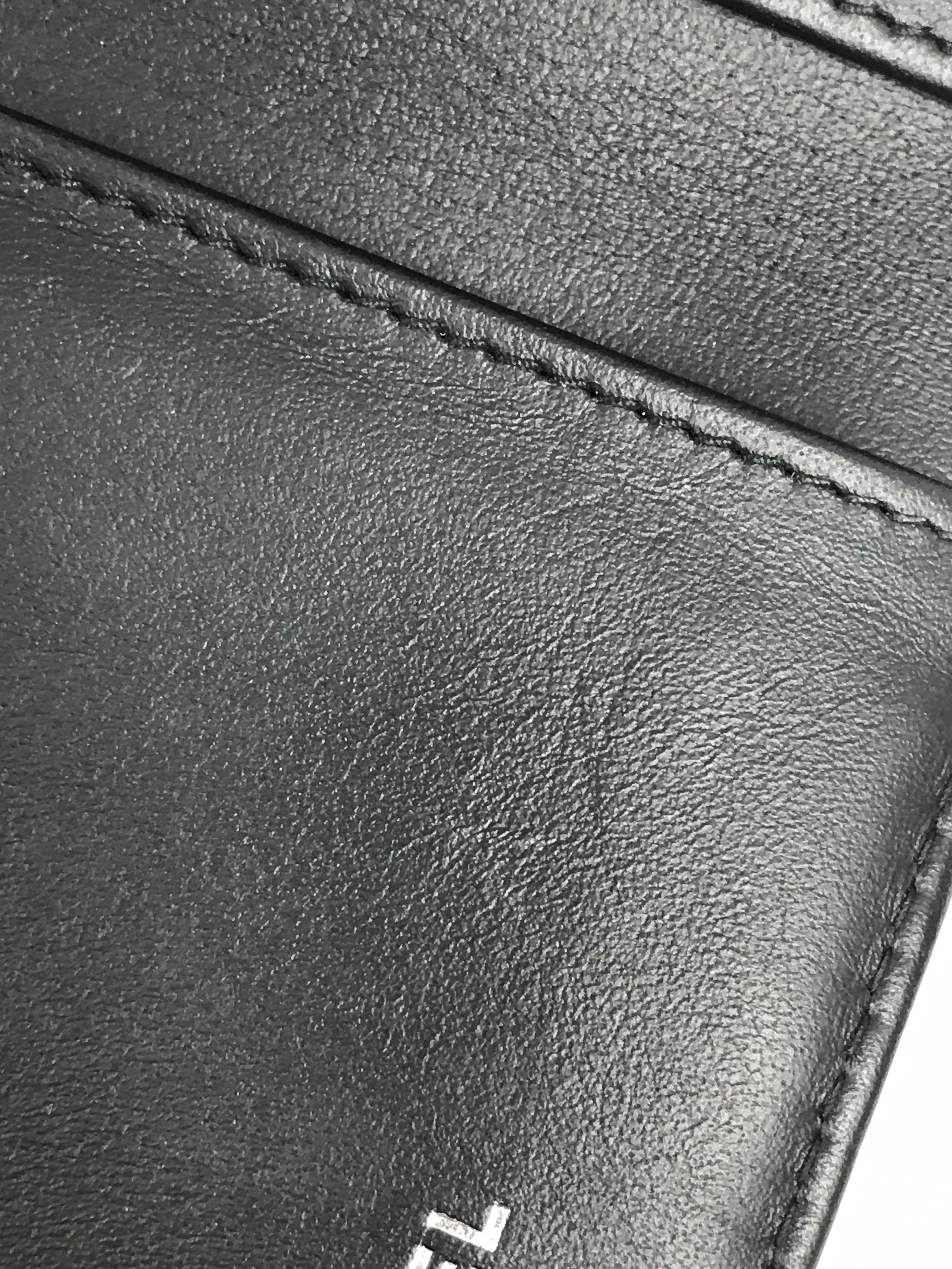 Black Caviar Chevron Boy Flap Wallet w/RHW