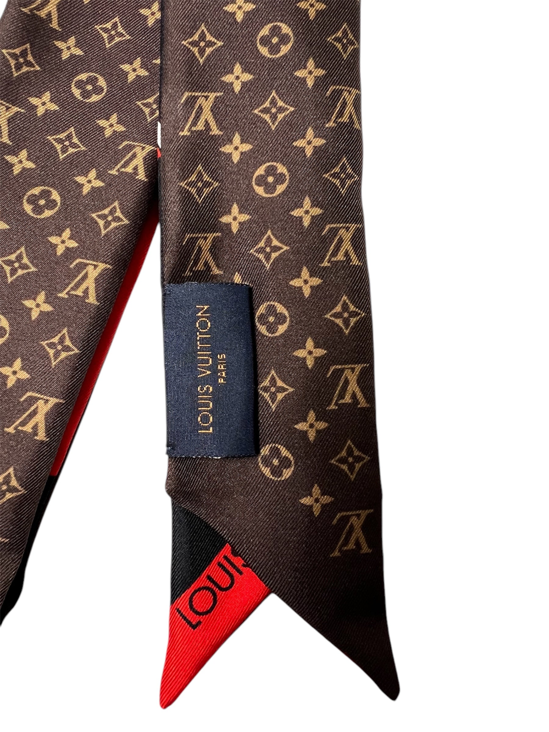 Kabuki Silk Reversible Twilly Scarf