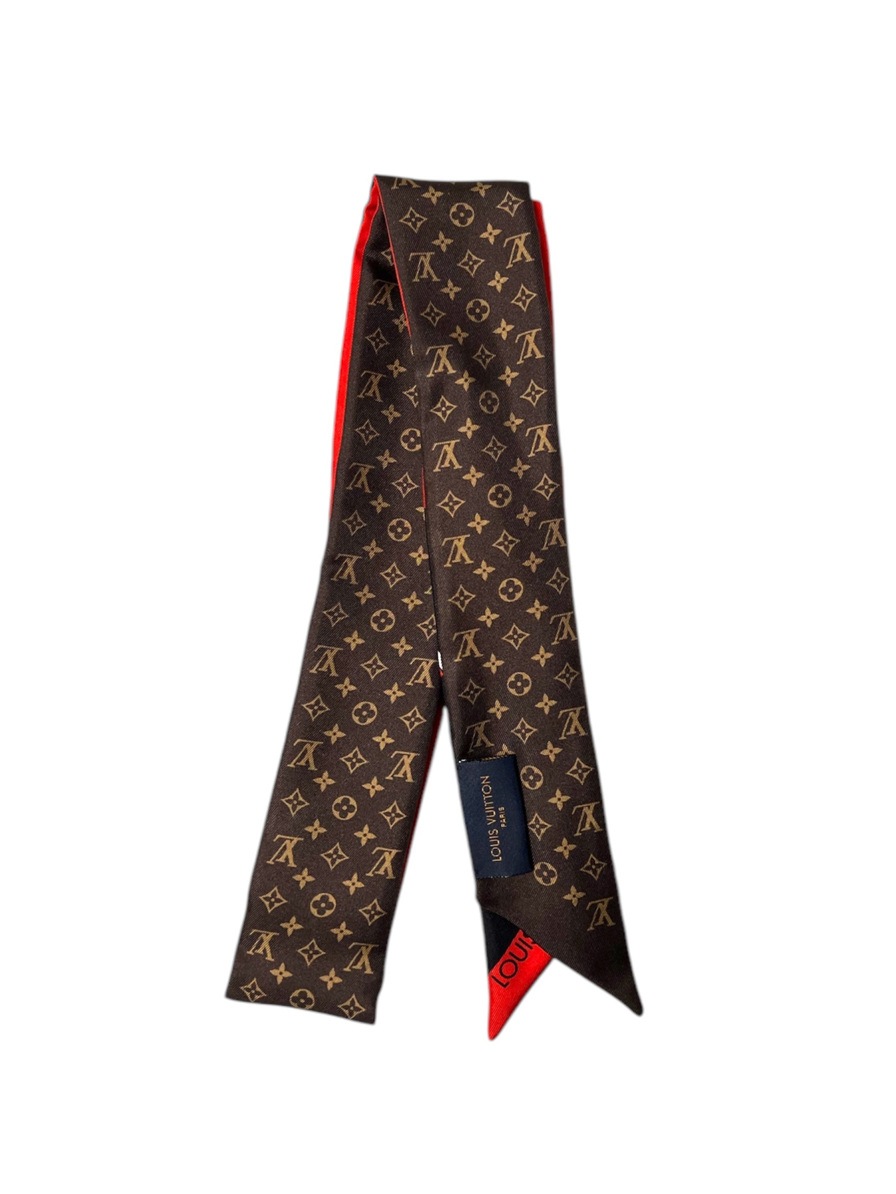 Kabuki Silk Reversible Twilly Scarf