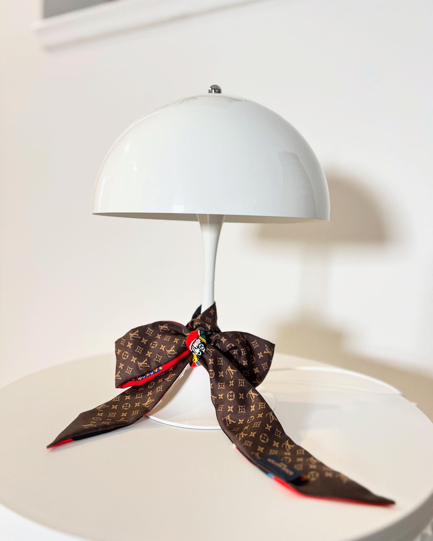 Kabuki Silk Reversible Twilly Scarf