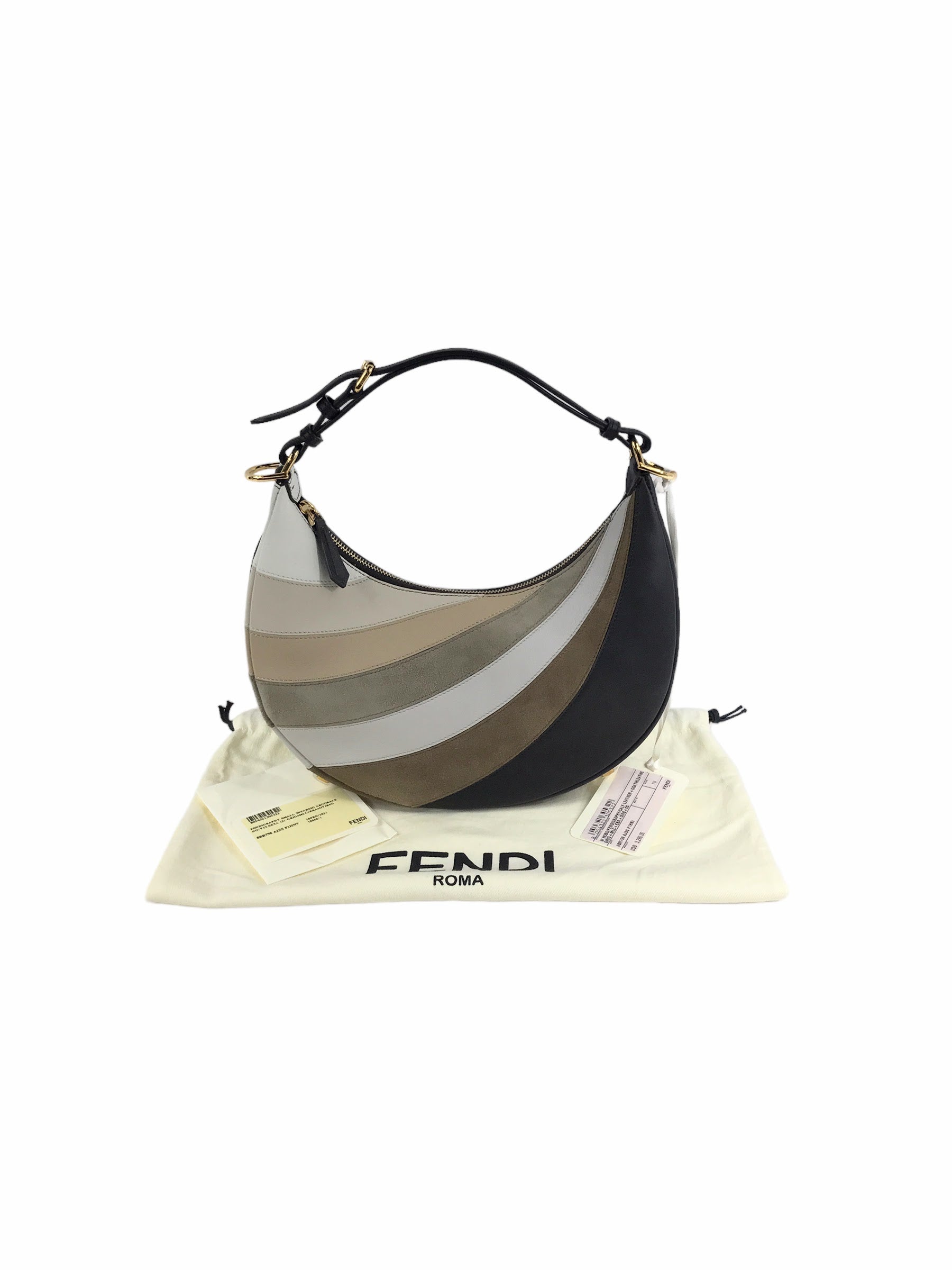 Fendigraphy Small Shoulder Bag W/GHW