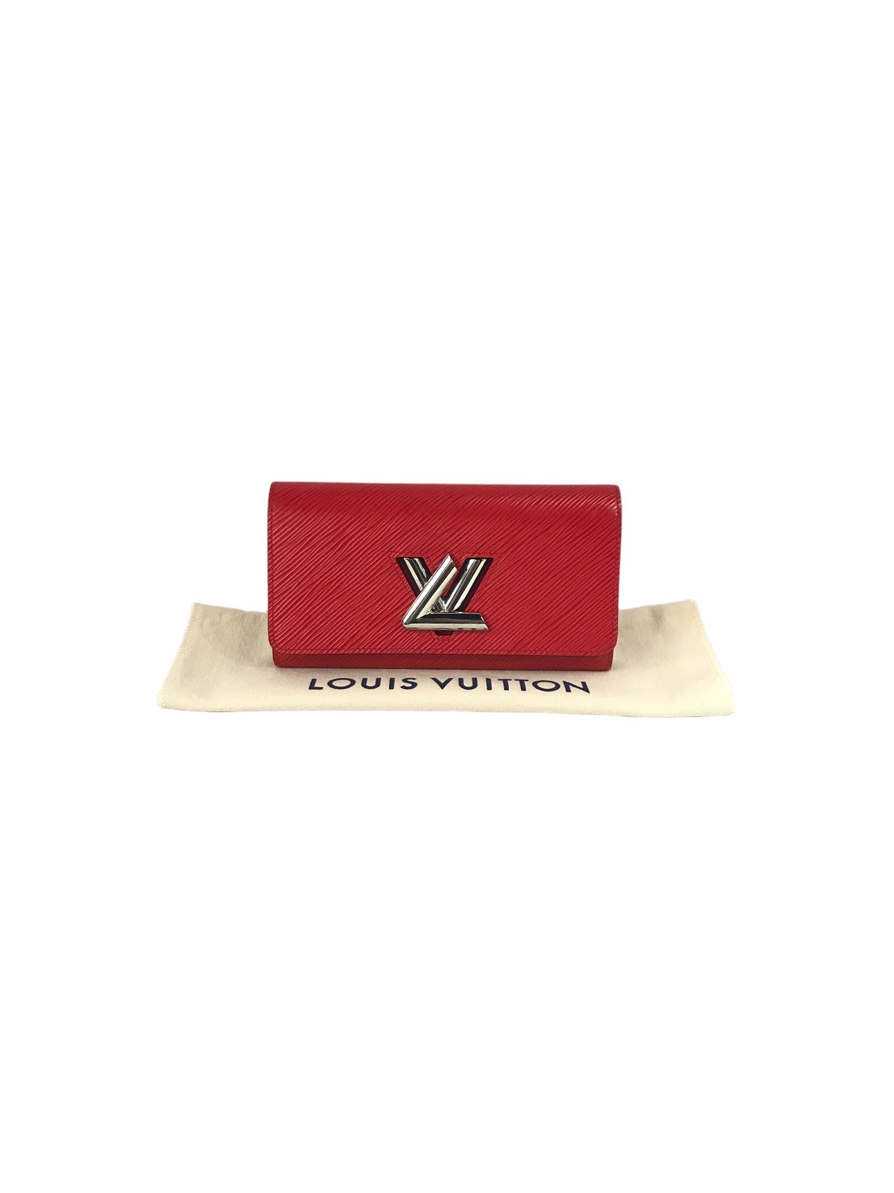 Poppy Epi Leather Twist Wallet W/SHW