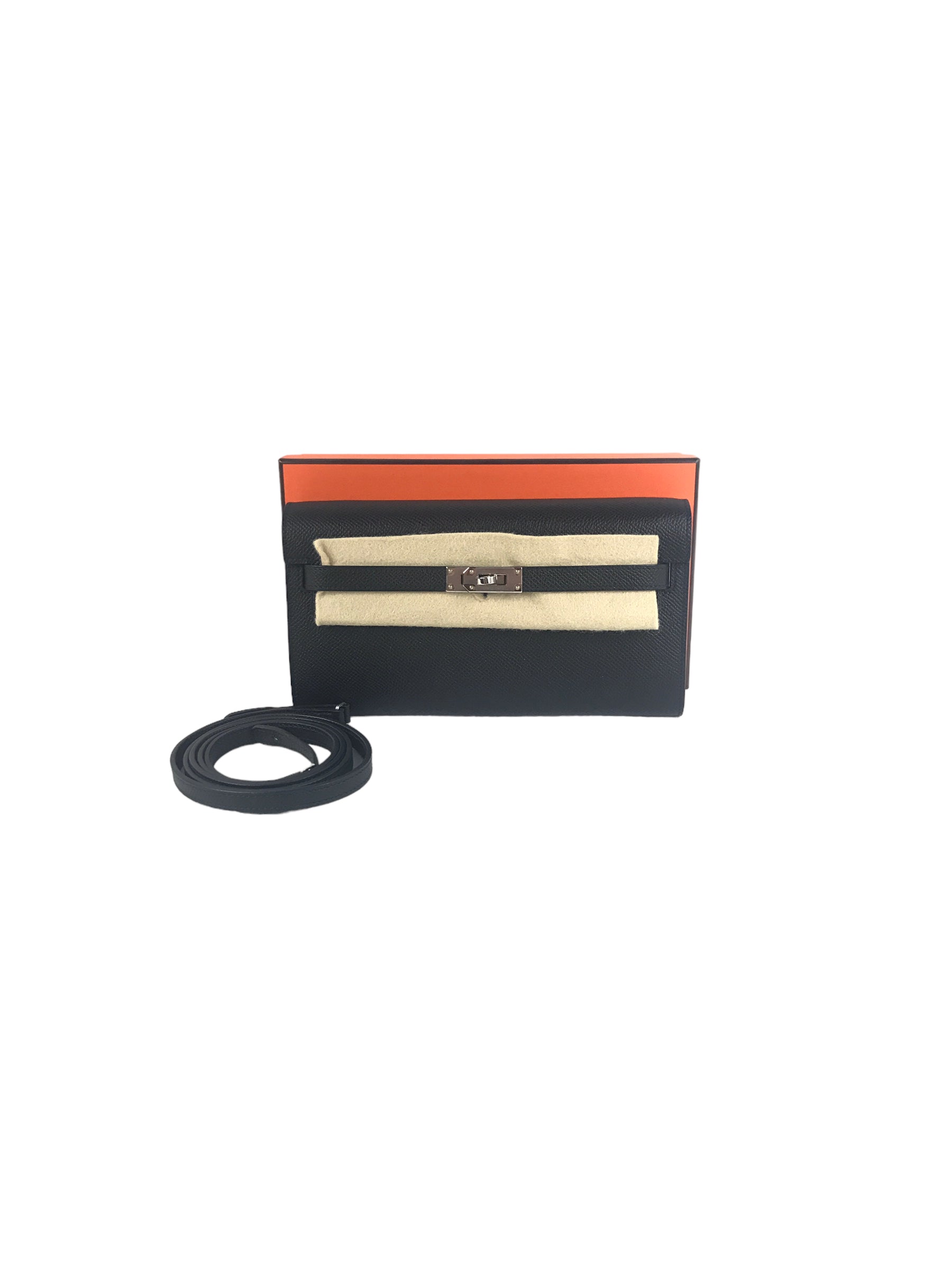 Black Epsom Kelly To Go w/PHW