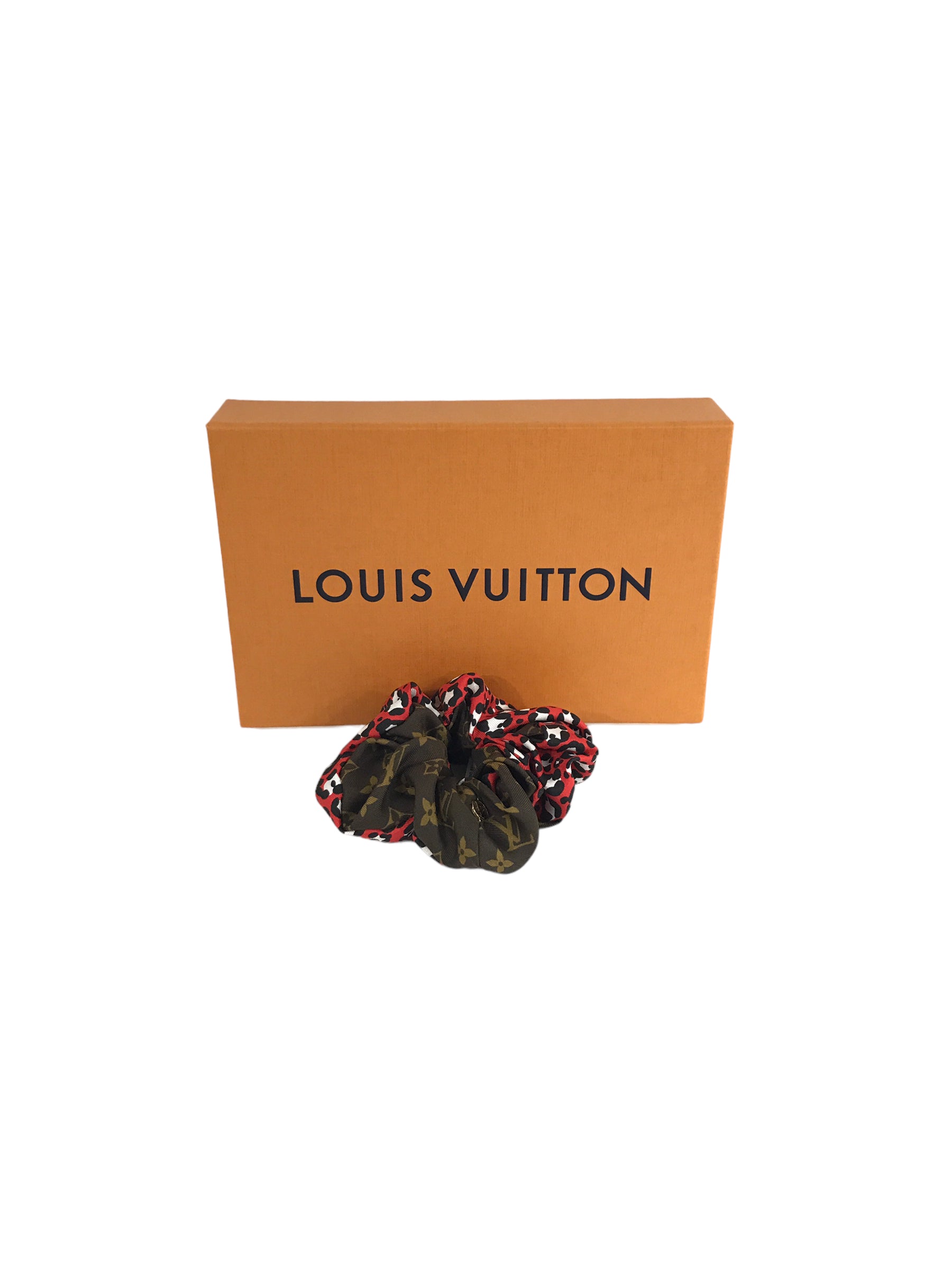 Monogram Silk “Be Mindful Chouchou” Scrunchie