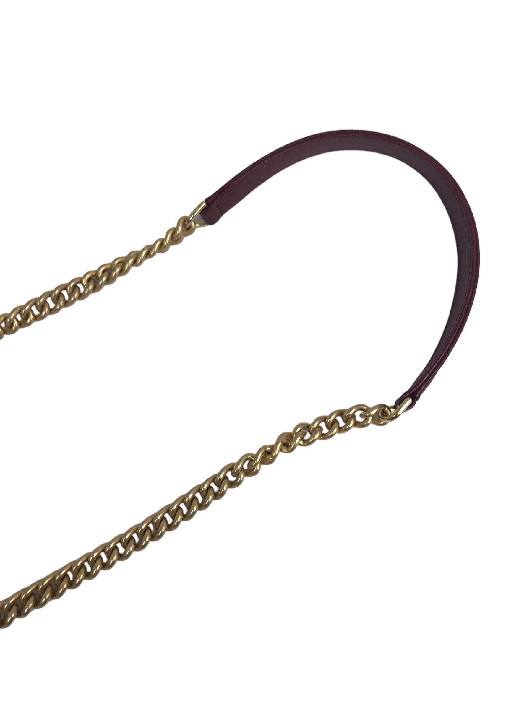 Burgundy Python “Carry Chic” Small Top Handle Flap Bag W/AGHW