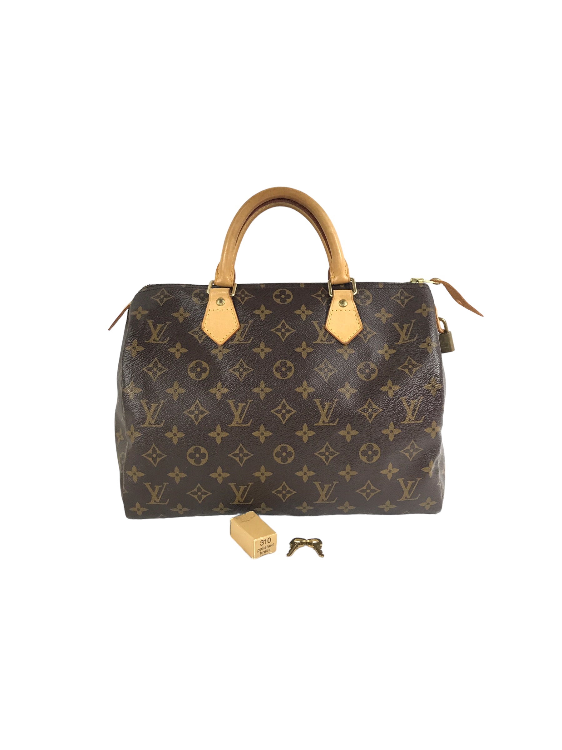 Monogram Canvas Speedy 30 W/GHW