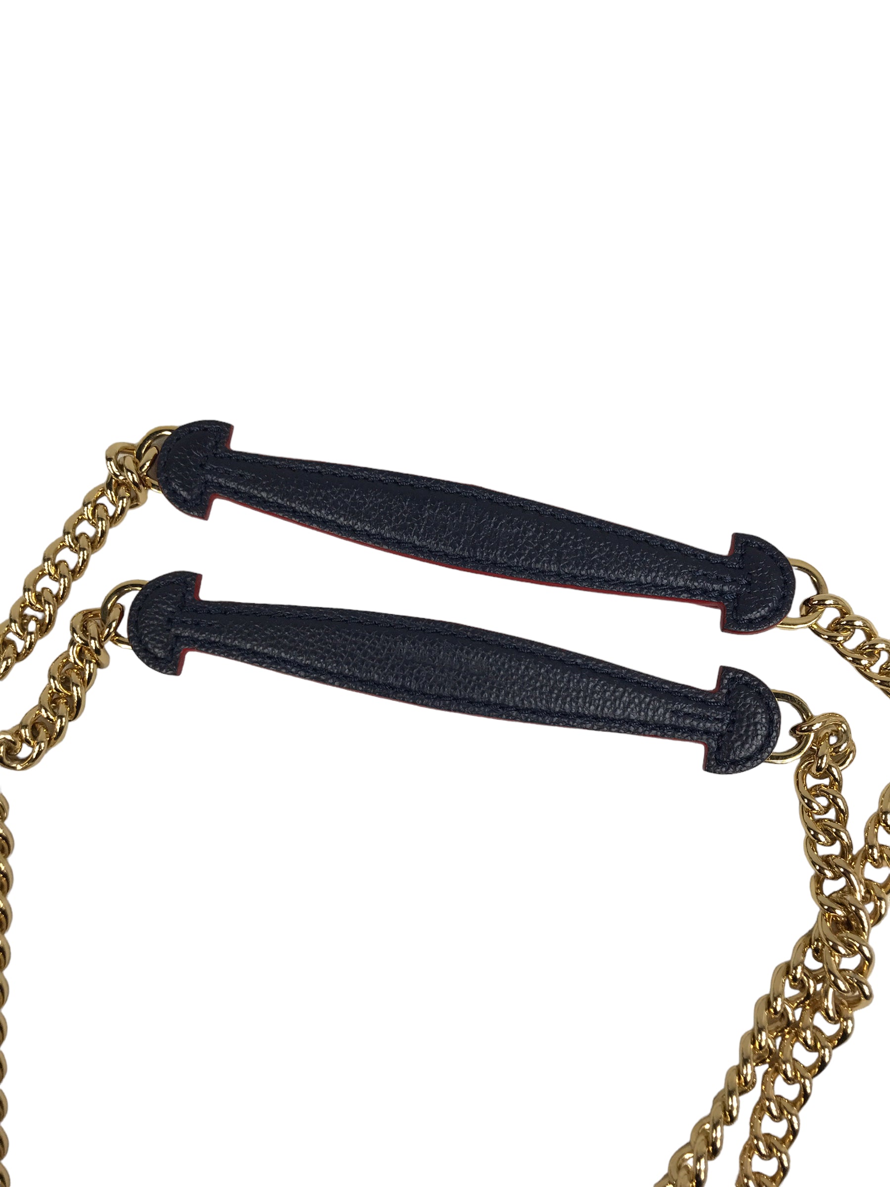 Navy/ Red Empreinte Surene BB Bag w/GHW