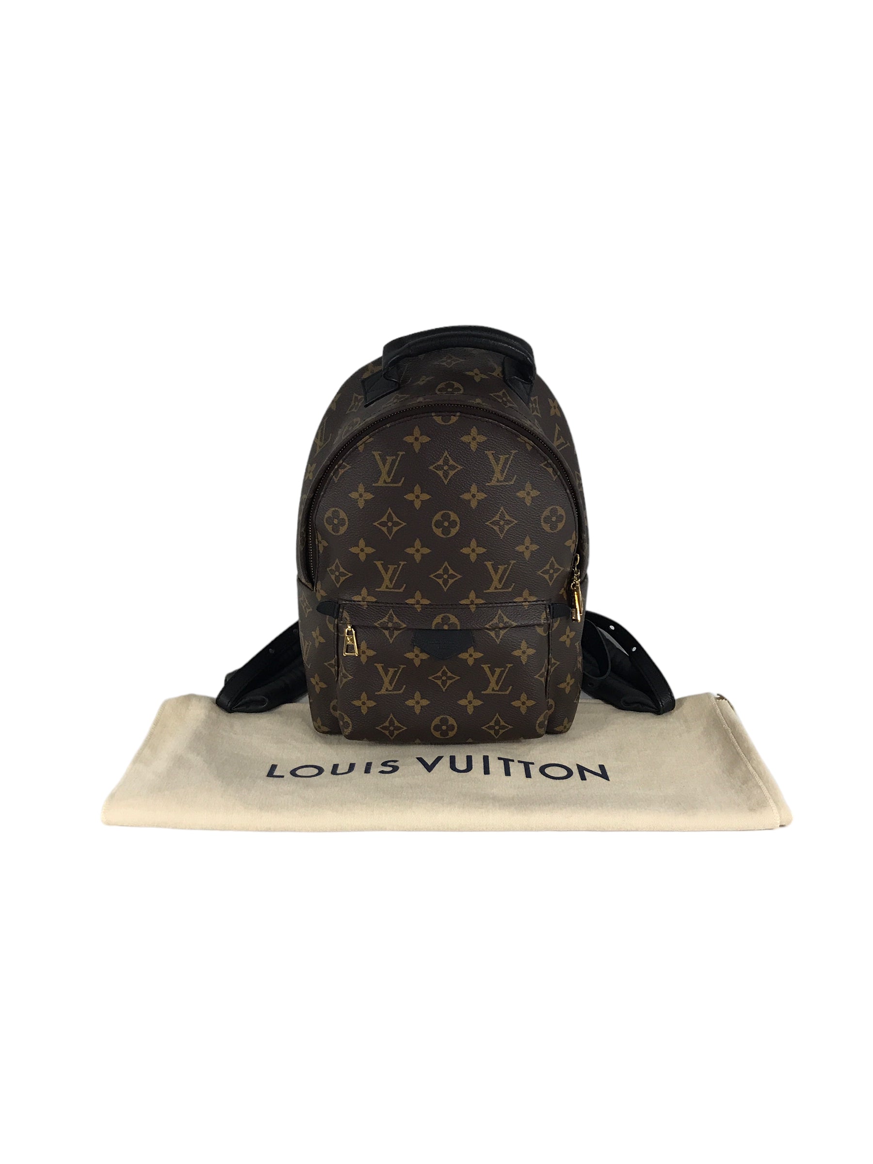 Monogram Coated Canvas Palm Springs PM Backpack w/GHW