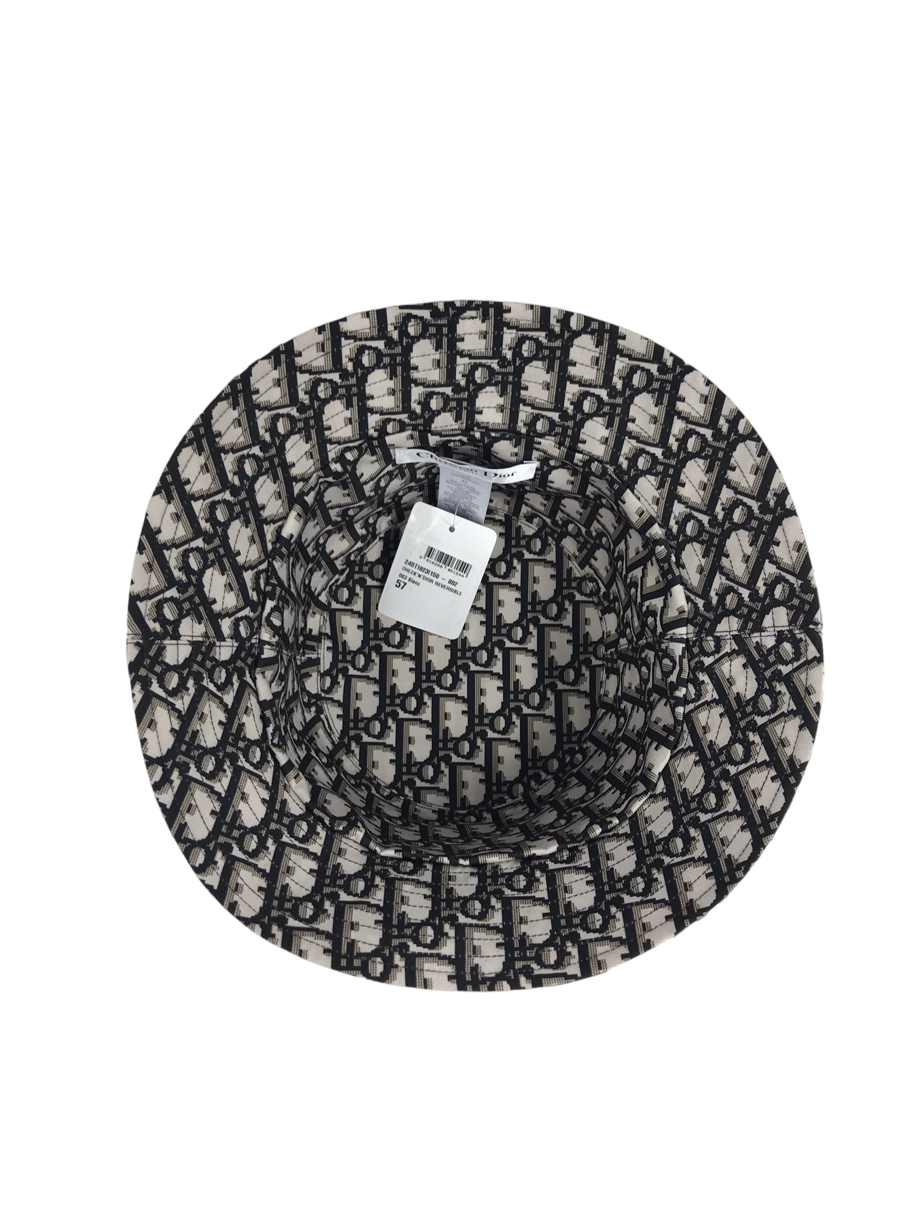 Check'N'Dior Reversible Bucket Hat