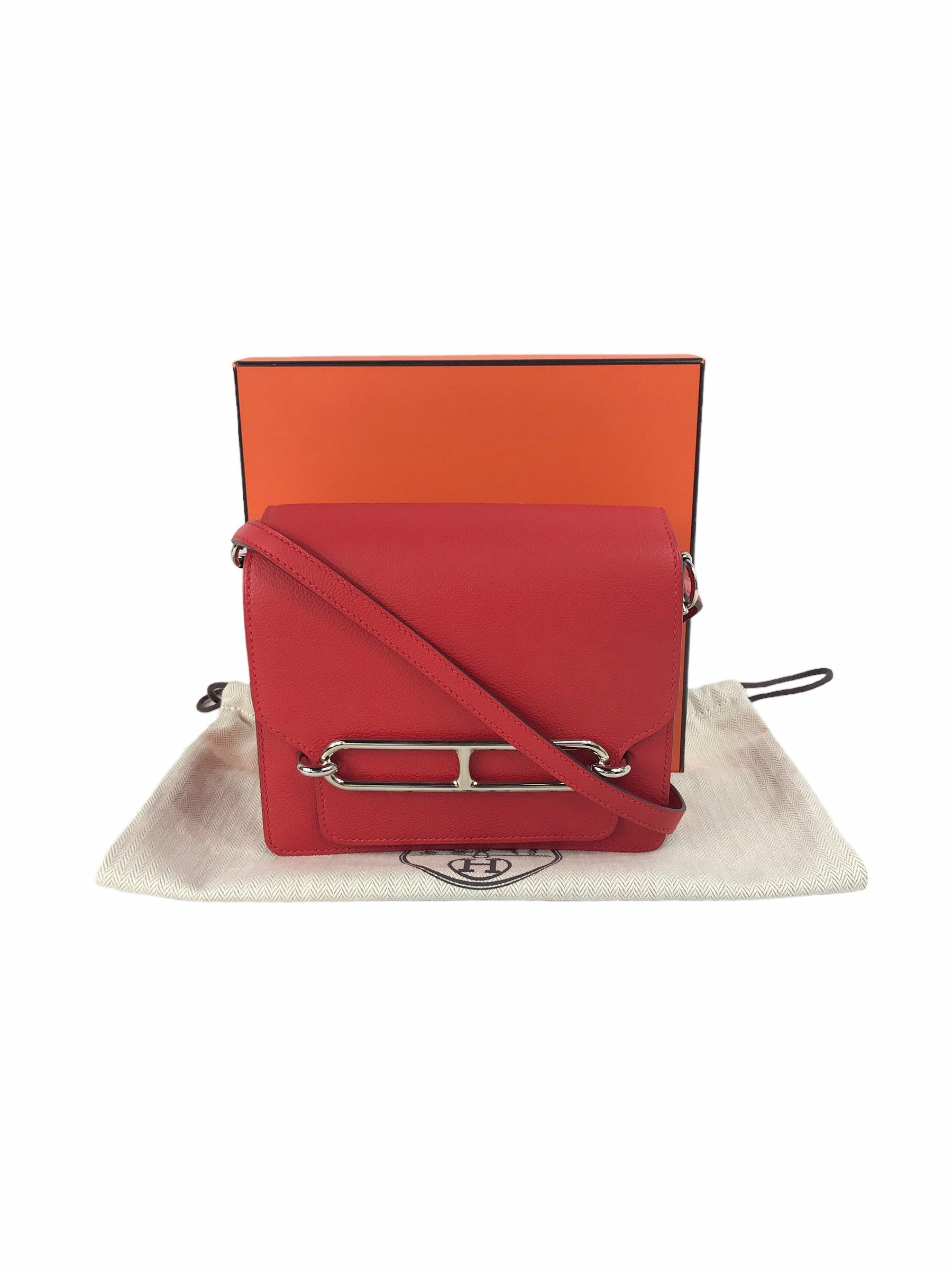 Red Evercolor Mini Sac Roulis W PHW