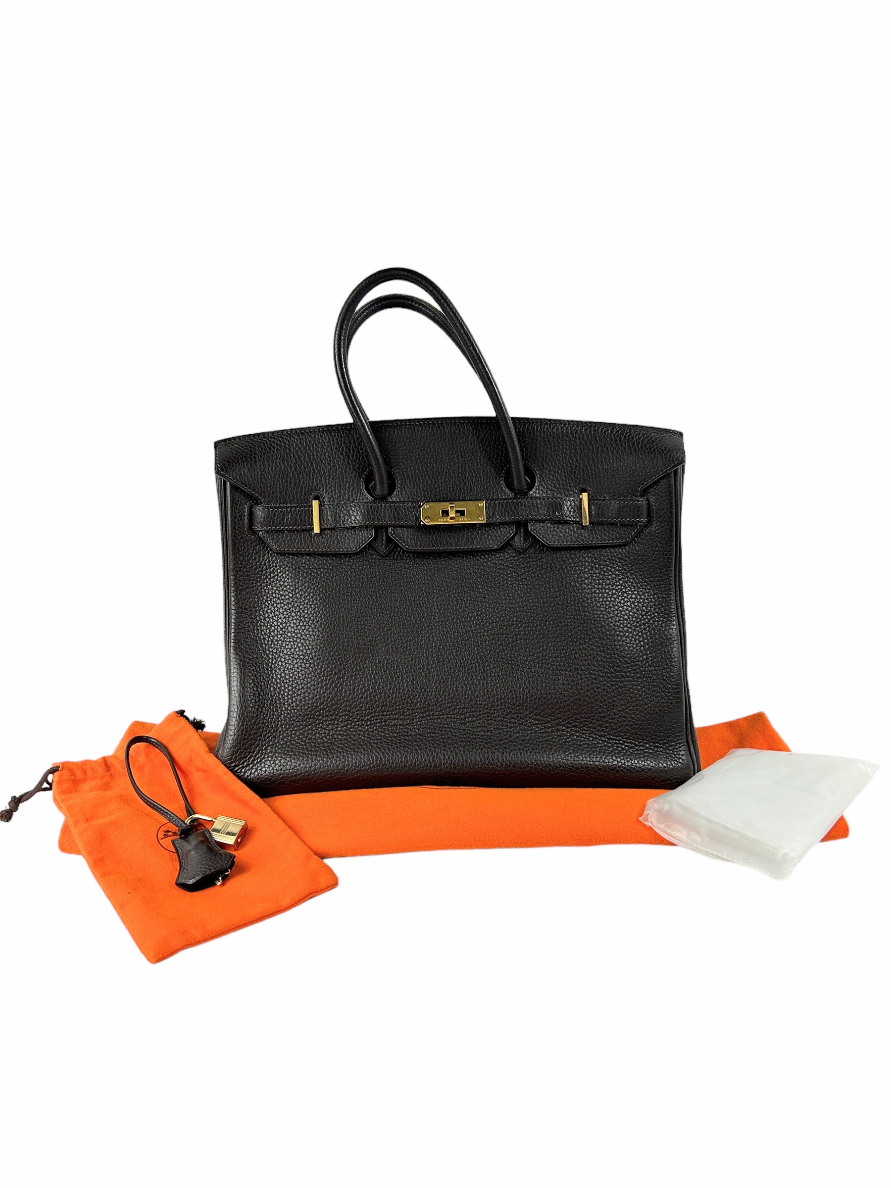 Chocolate Brown Togo Birkin 35 w/GHW