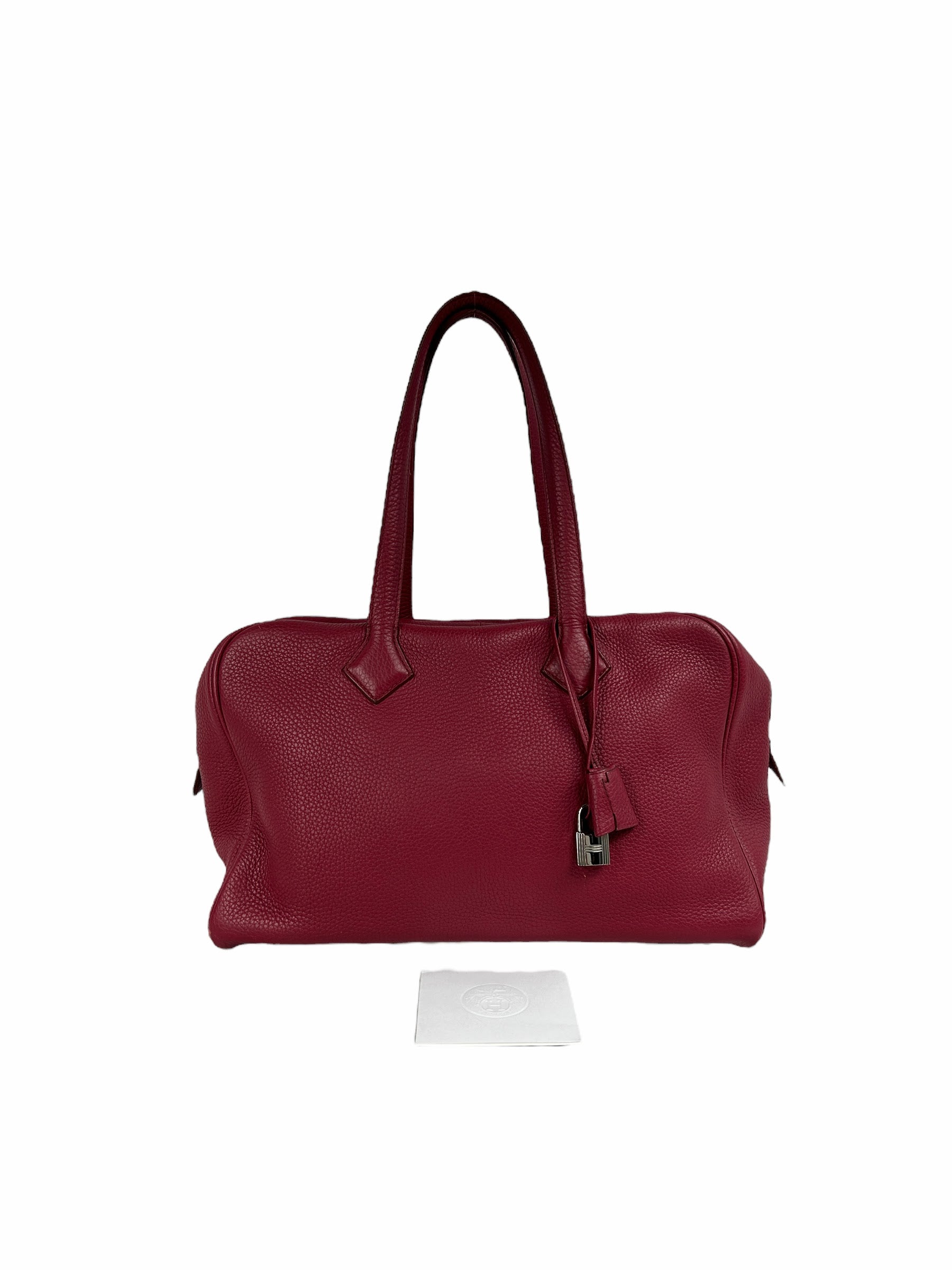 Clemence Bose De Rose Victoria 35 Shoulder Bag w/PHW
