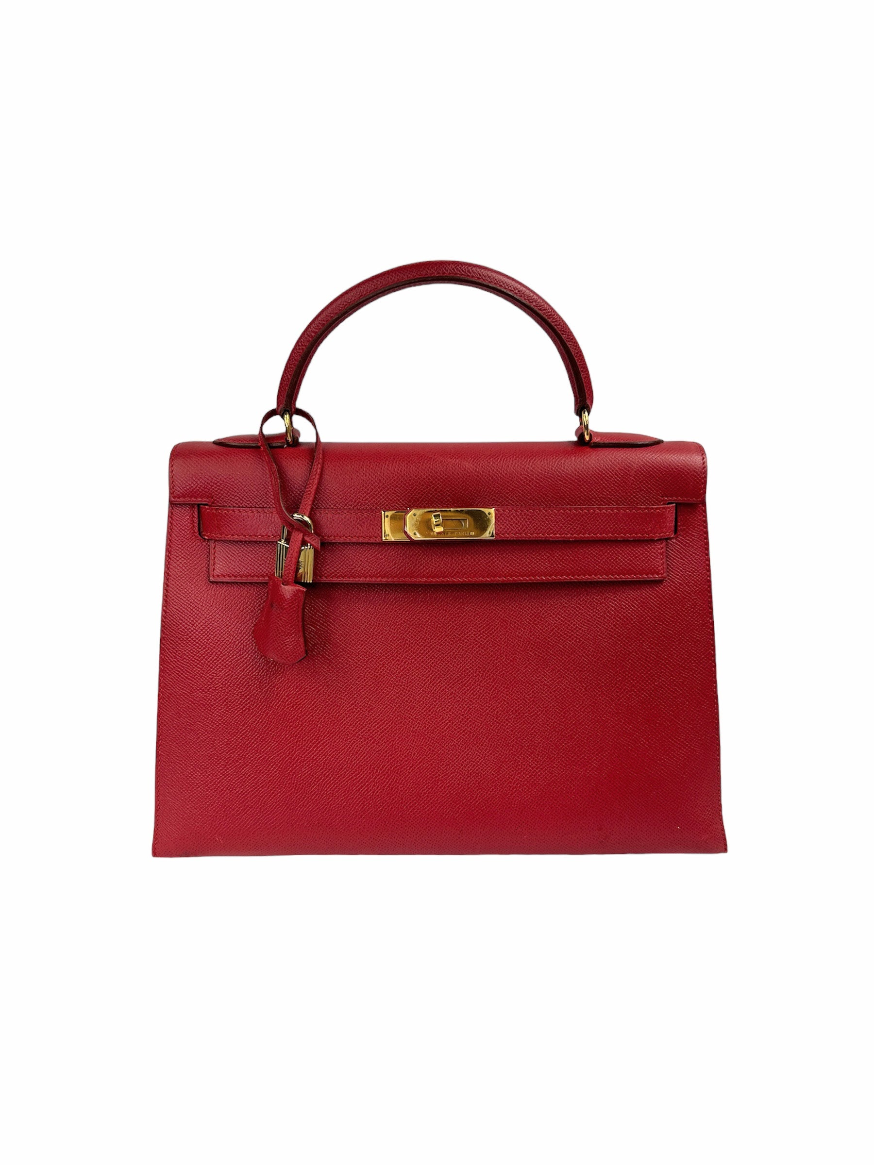 Hermes red outlet kelly