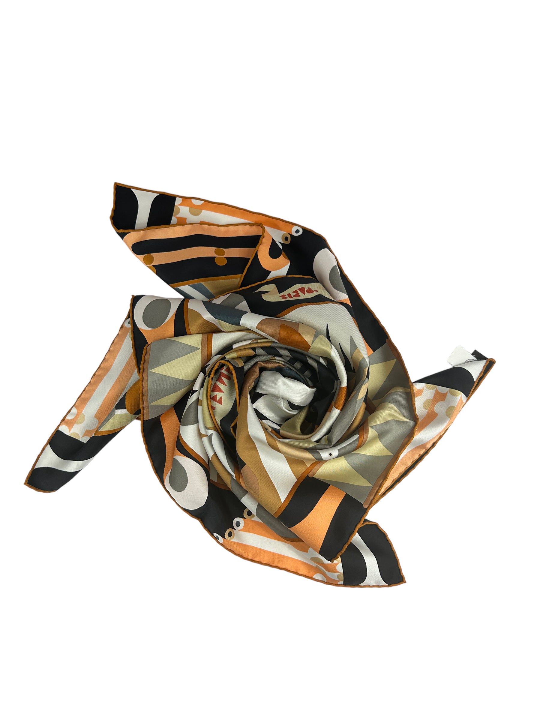 Tong Ren “Parade en Fanfare” Silk Scarf