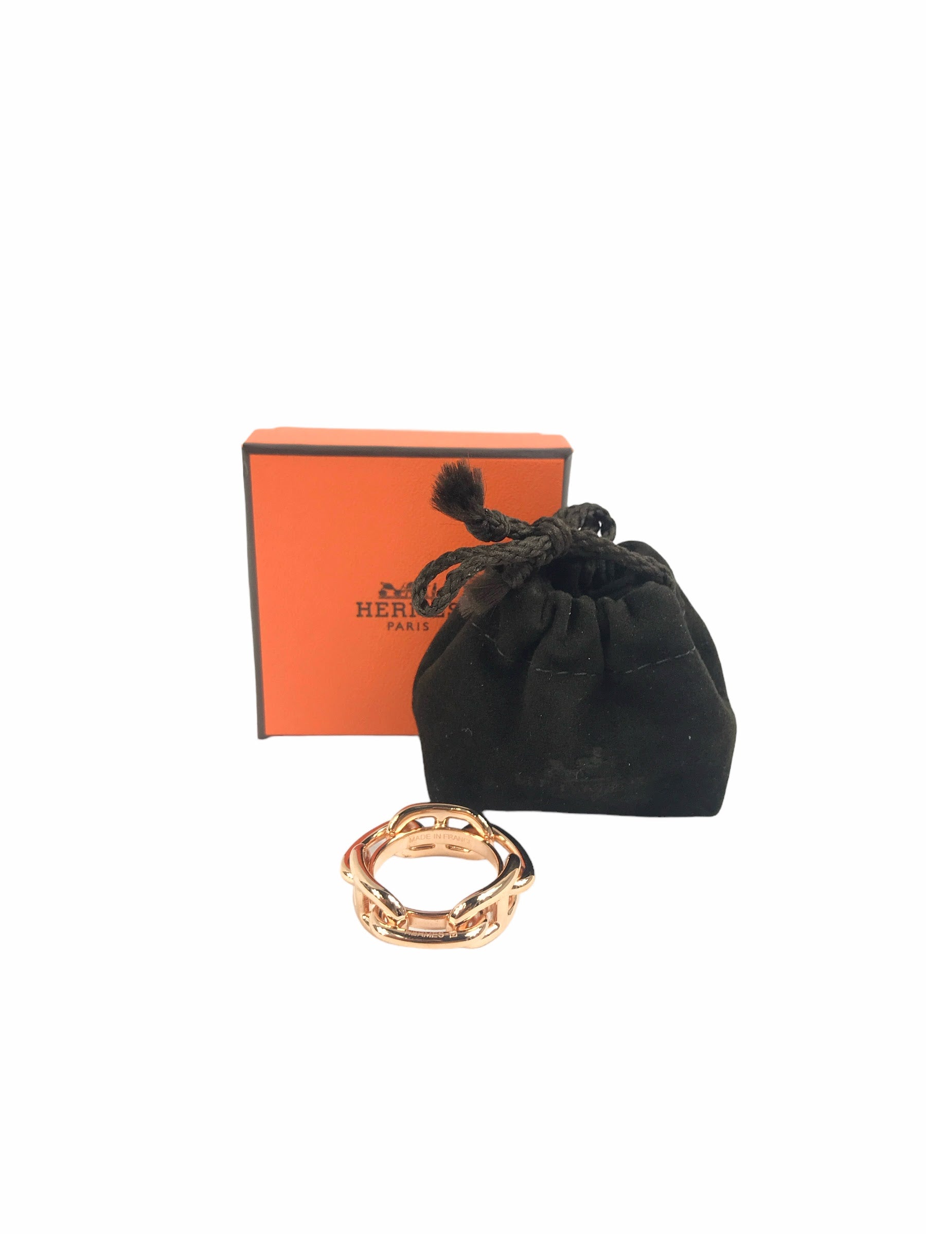 Rose Gold Regate Scarf Ring