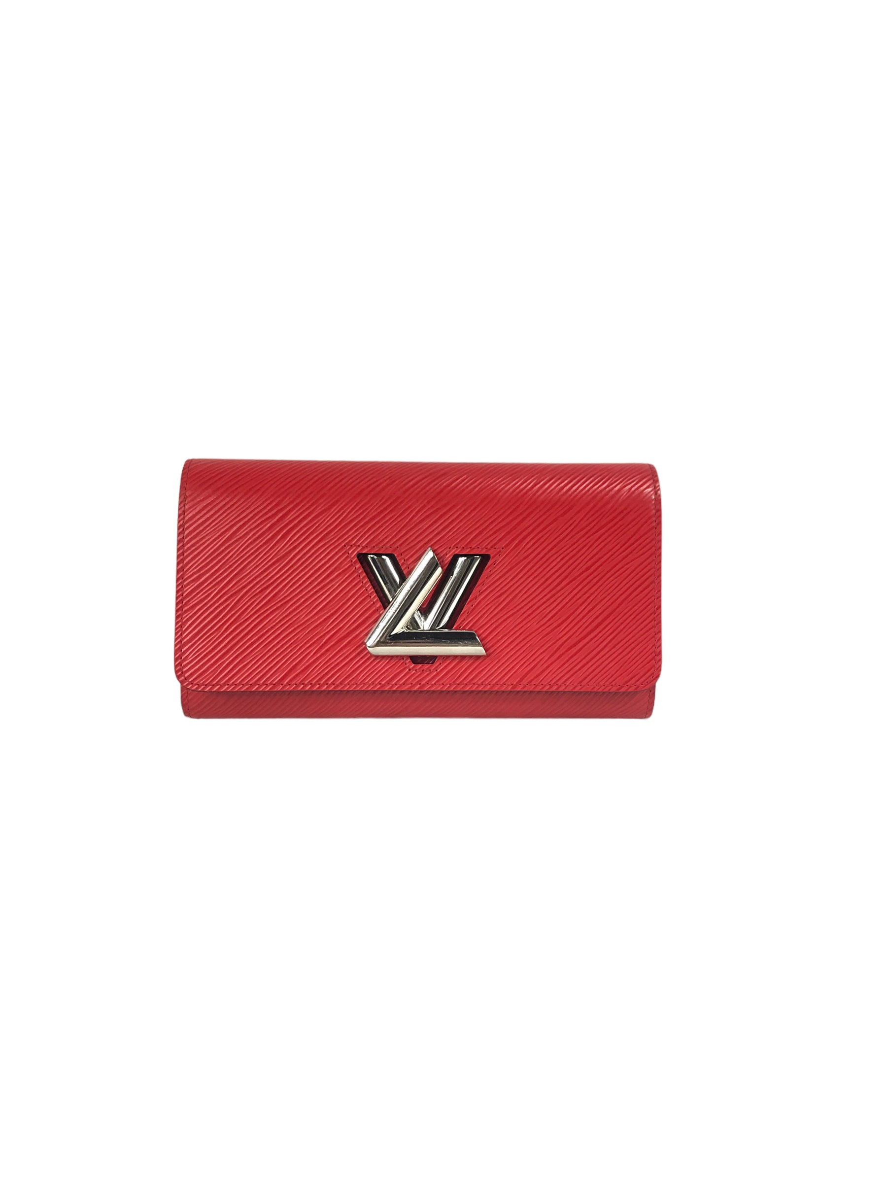 Poppy Epi Leather Twist Wallet W/SHW