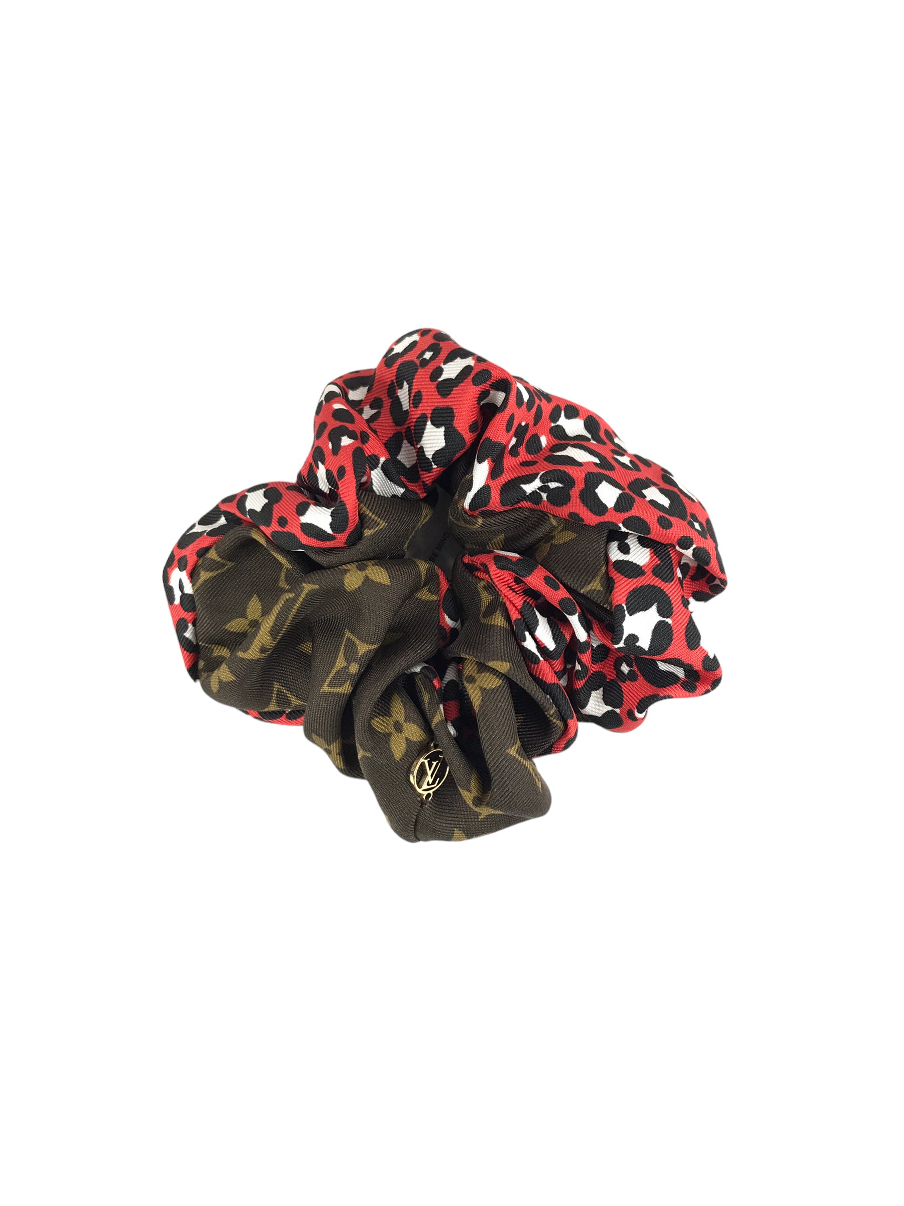 Monogram Silk “Be Mindful Chouchou” Scrunchie