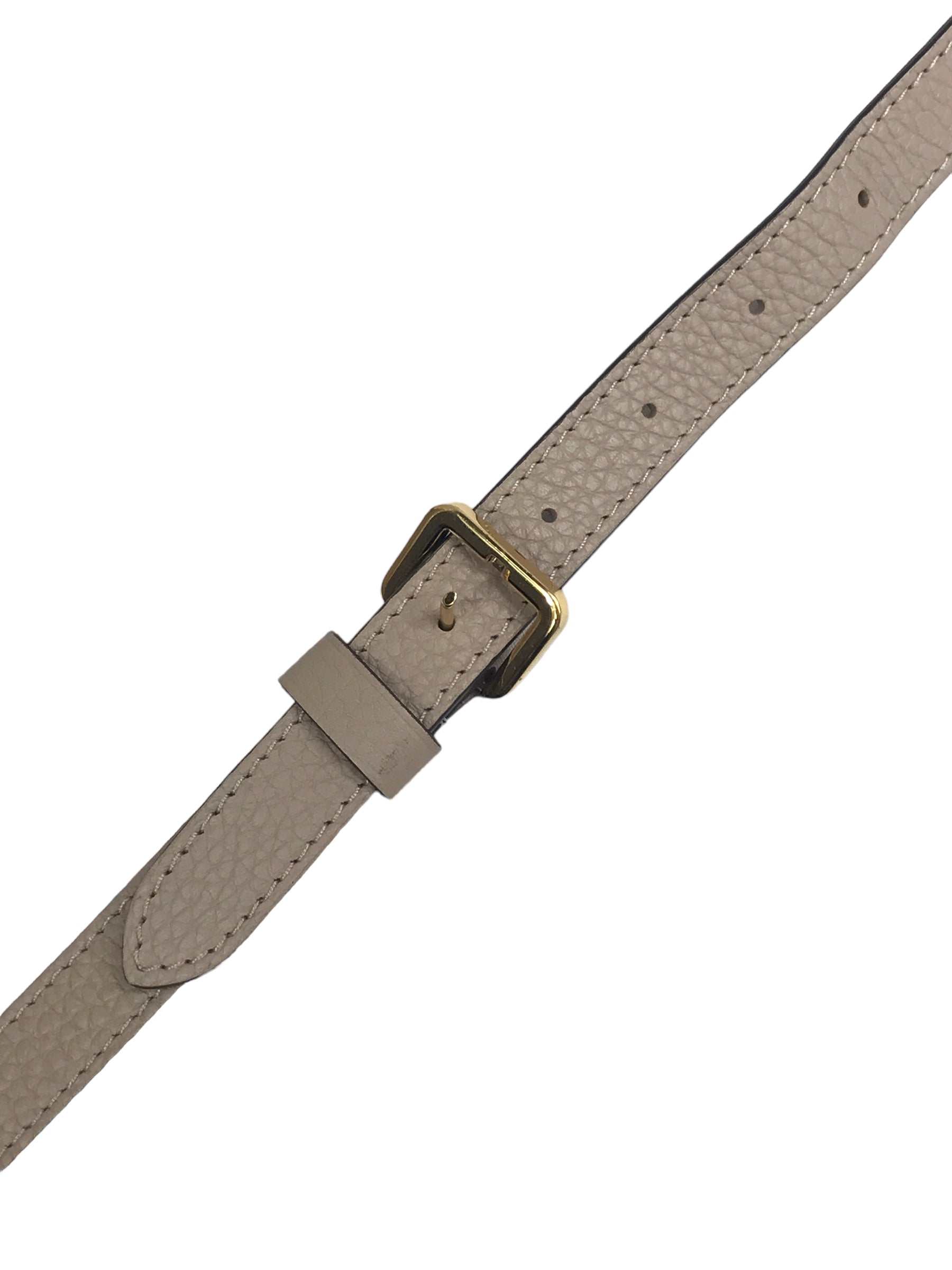 Light Beige Taurillon Capucines BB w/GHW