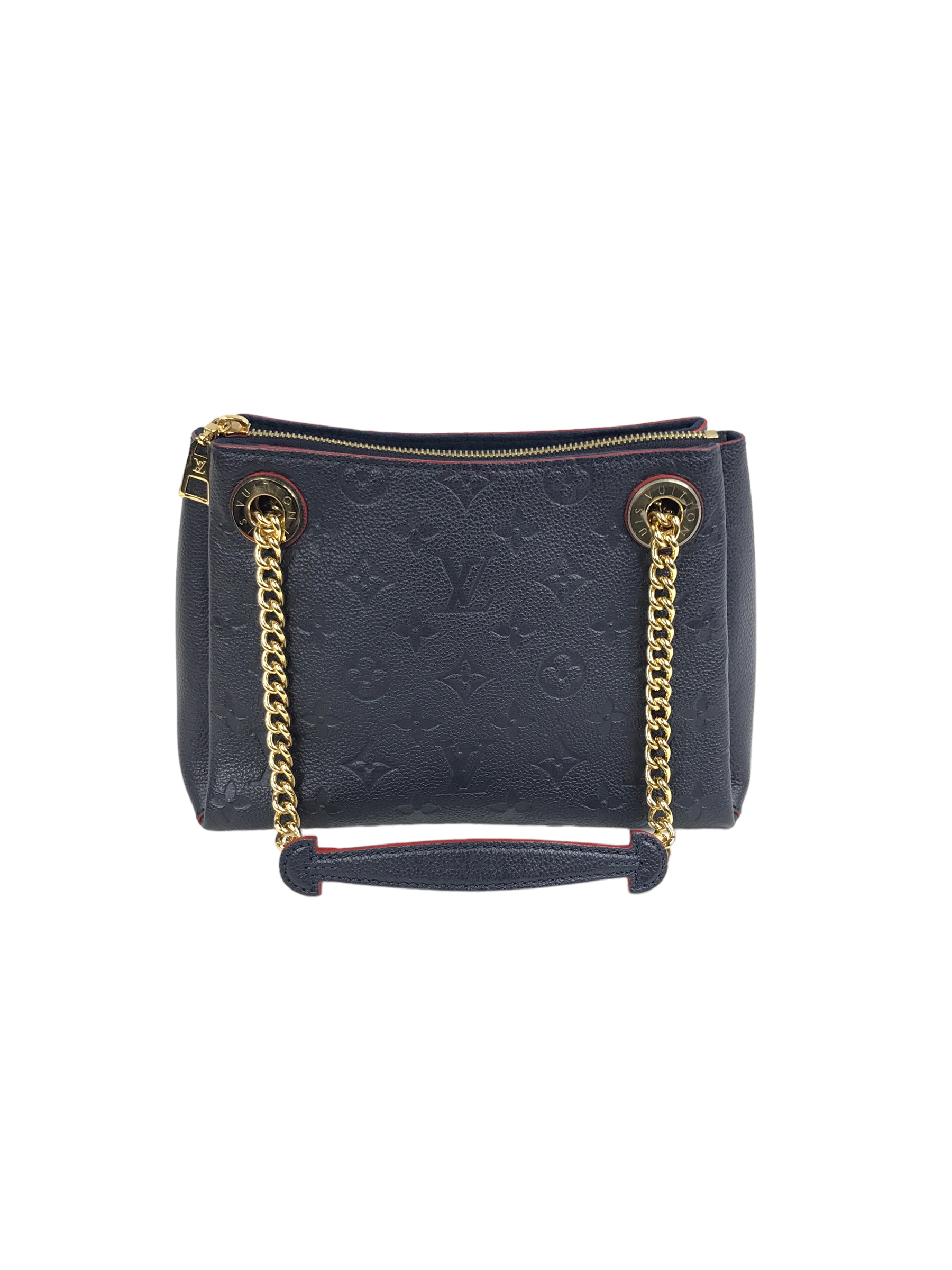 Navy/ Red Empreinte Surene BB Bag w/GHW