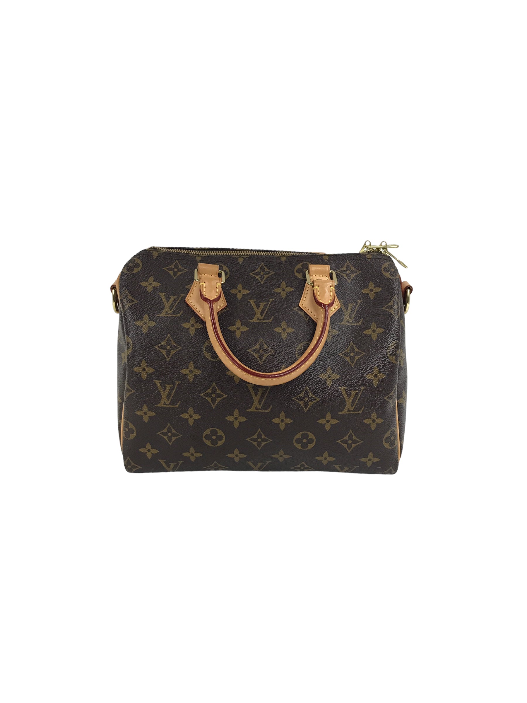 Monogram Canvas Speedy Bandouliere 25 w/GHW