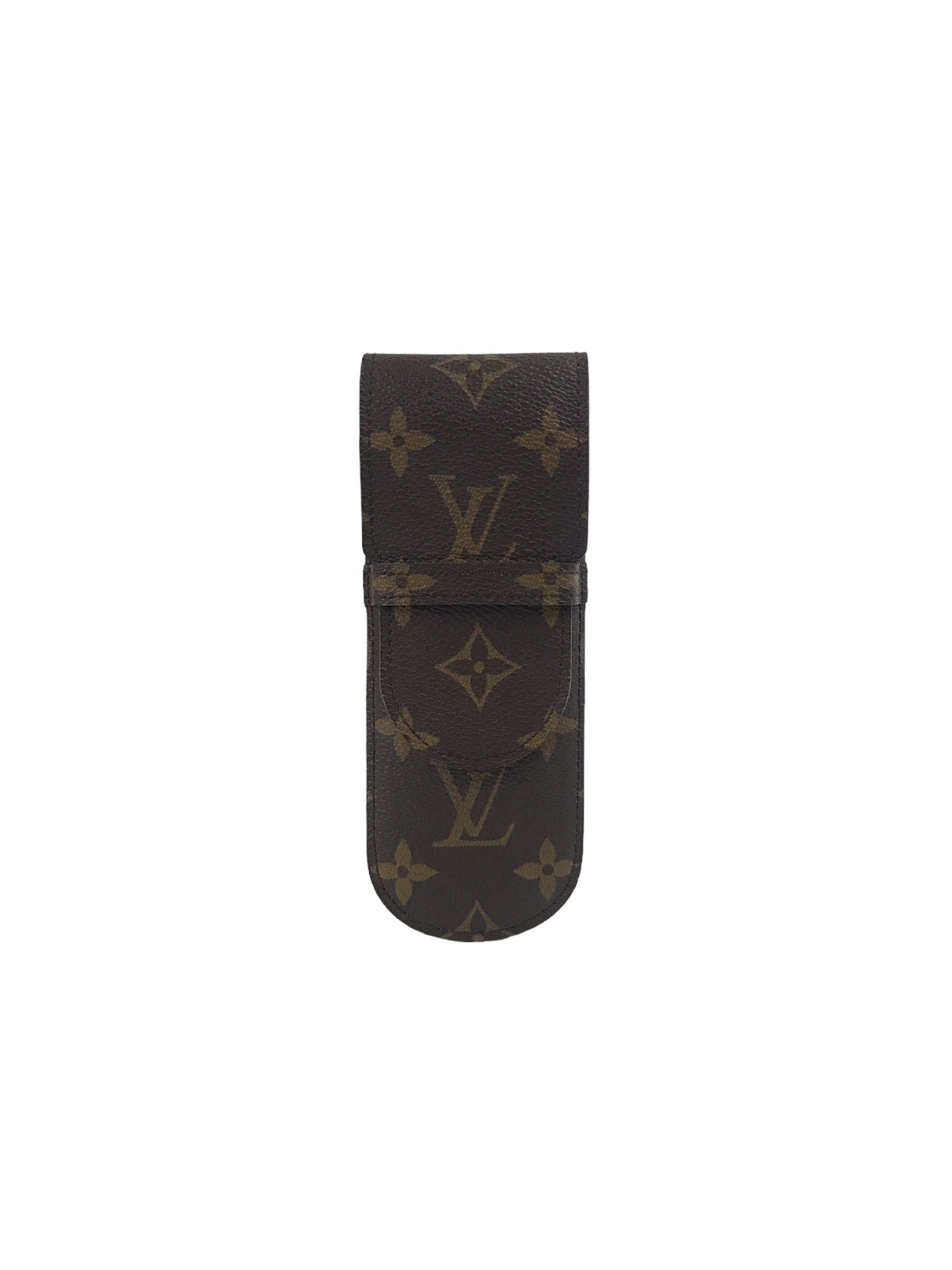 Monogram Coated Canvas Pen Pouch Holder