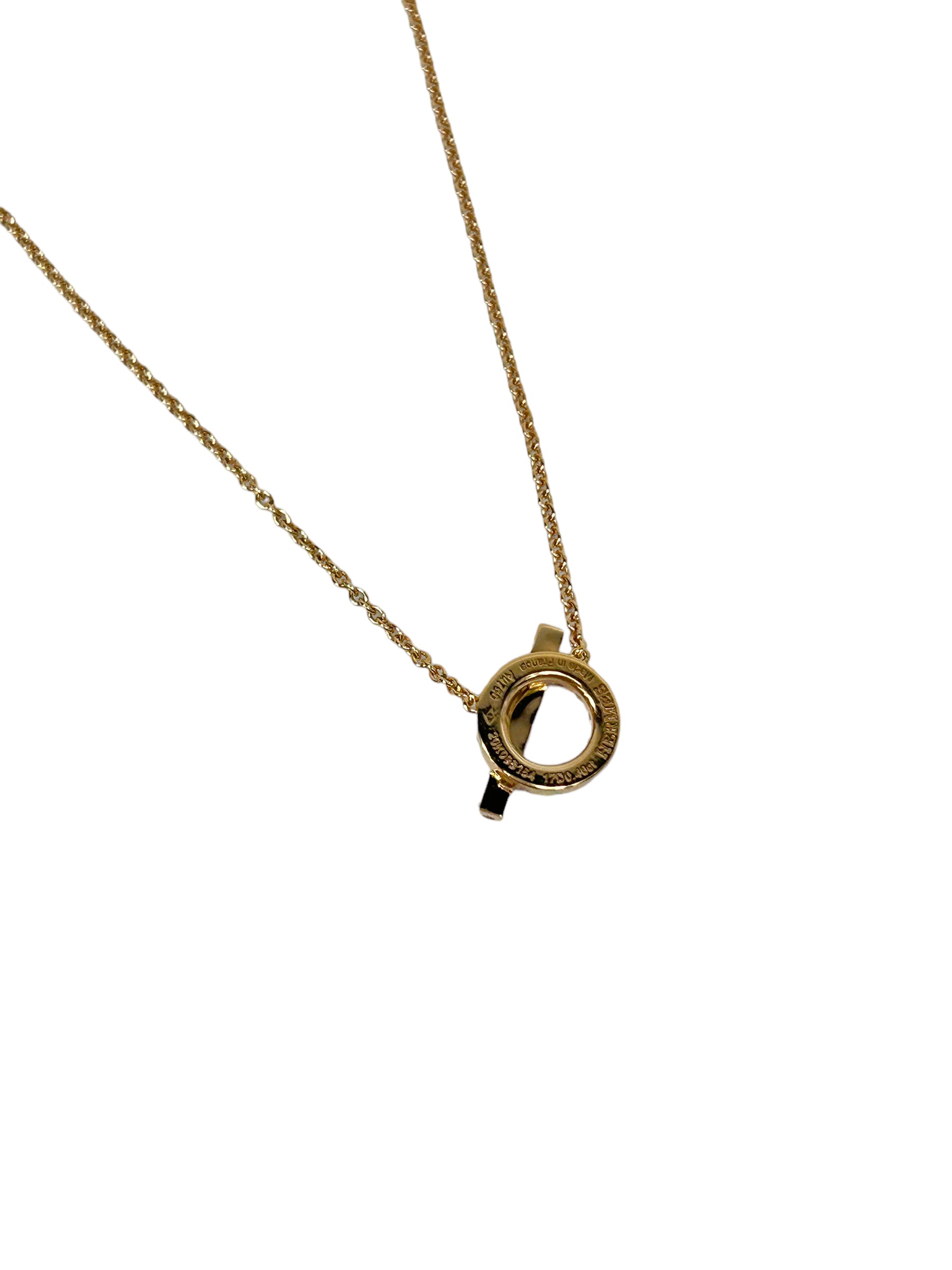 Finesse Diamond & Rose Gold Pendant Necklace