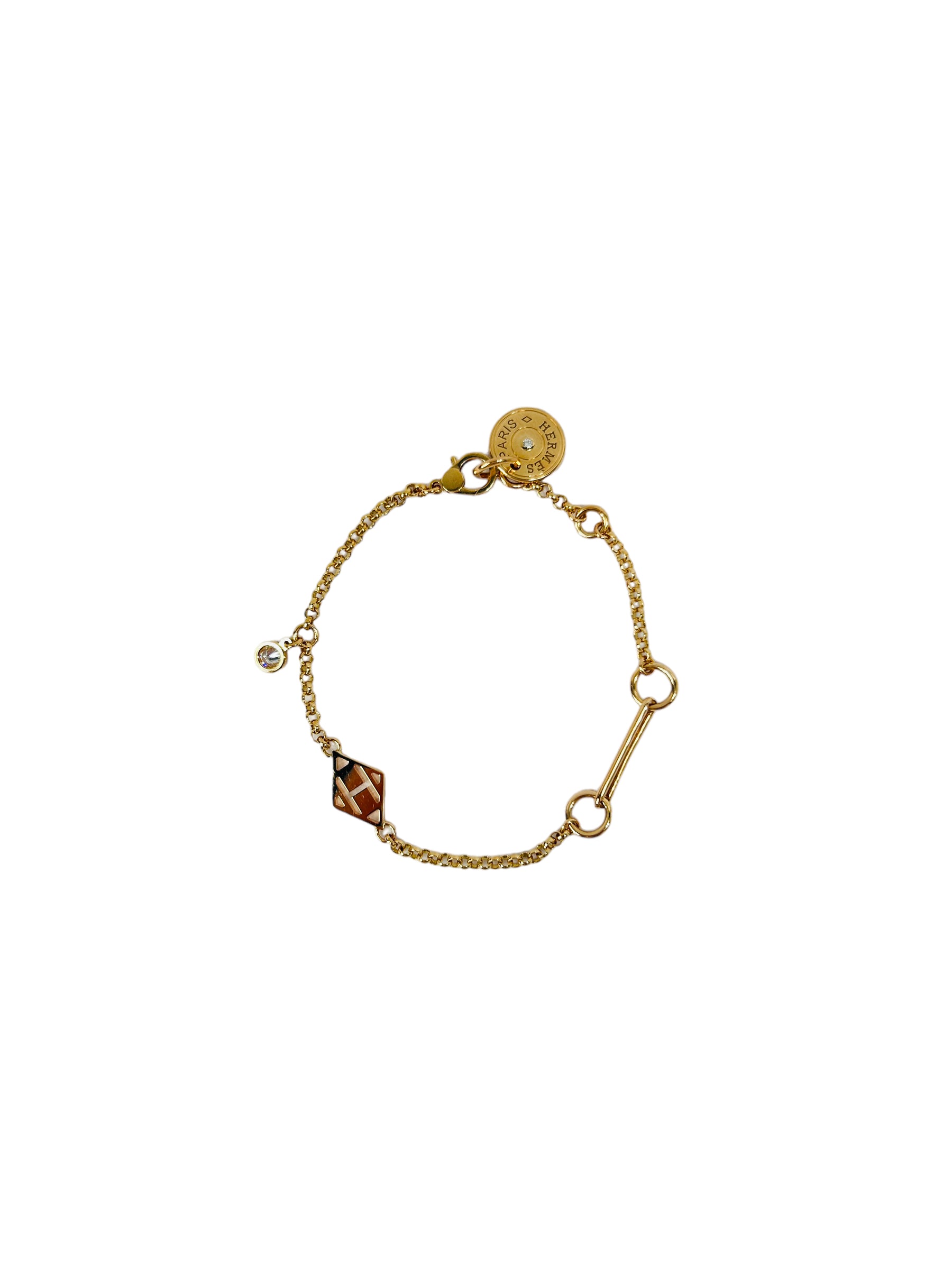 Gambade Rose Gold Bracelet w/Diamonds