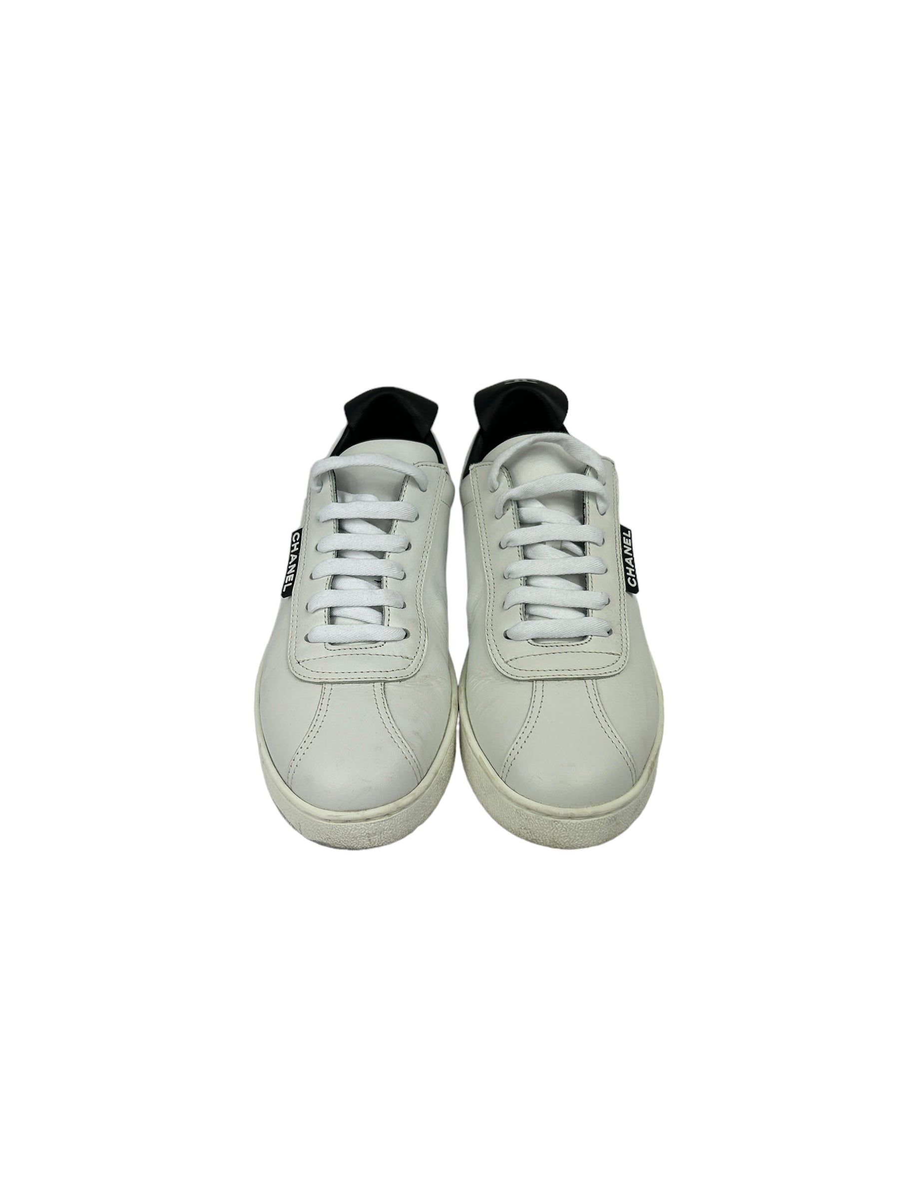 White/ Black Classic Women’s Tennis Sneakers