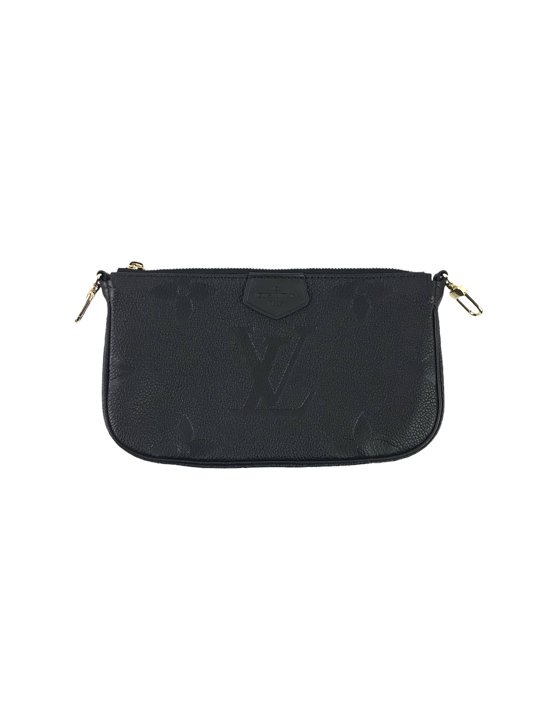 Black Monogram Empreinte Leather Multi Pochette Accessoires W/GHW