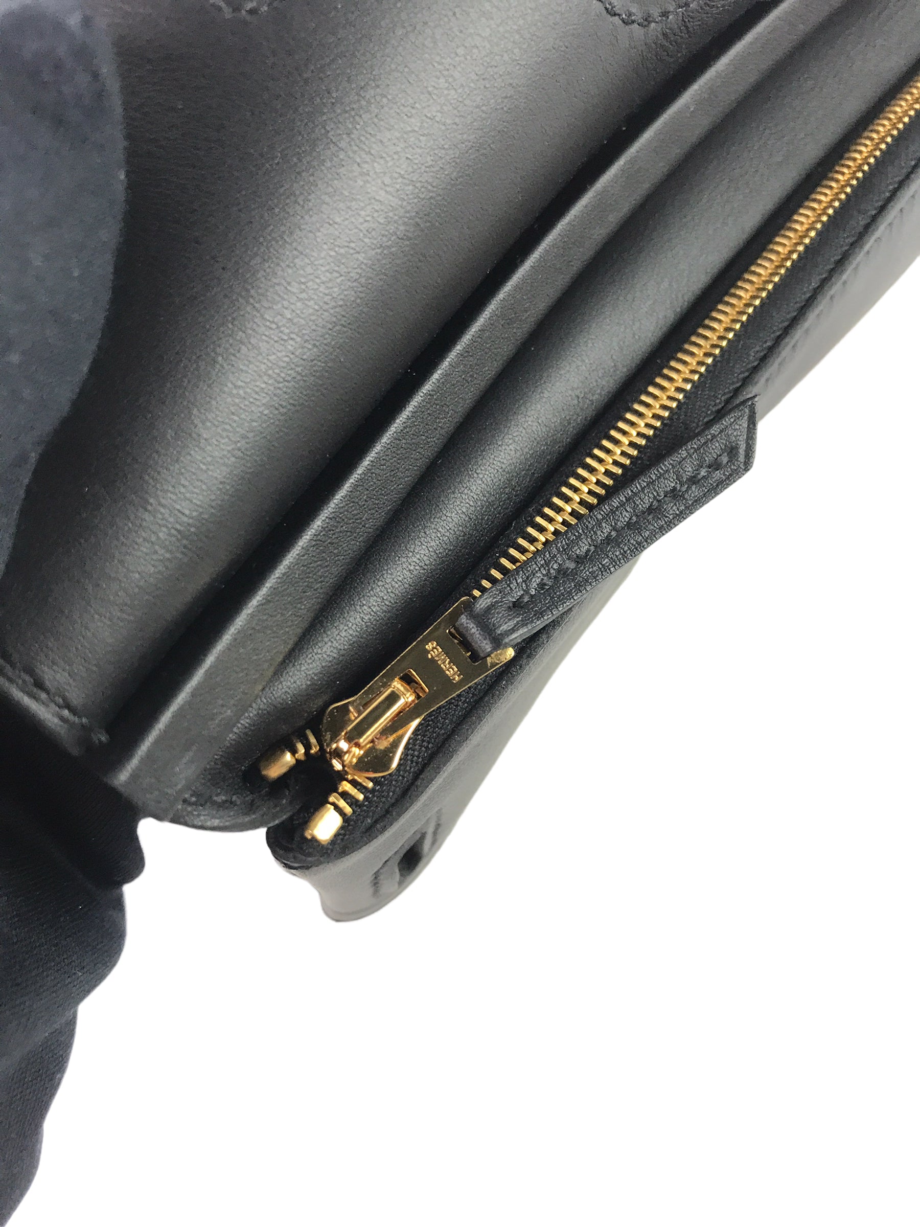 Black Togo 3 in 1 Birkin 30 W/GHW