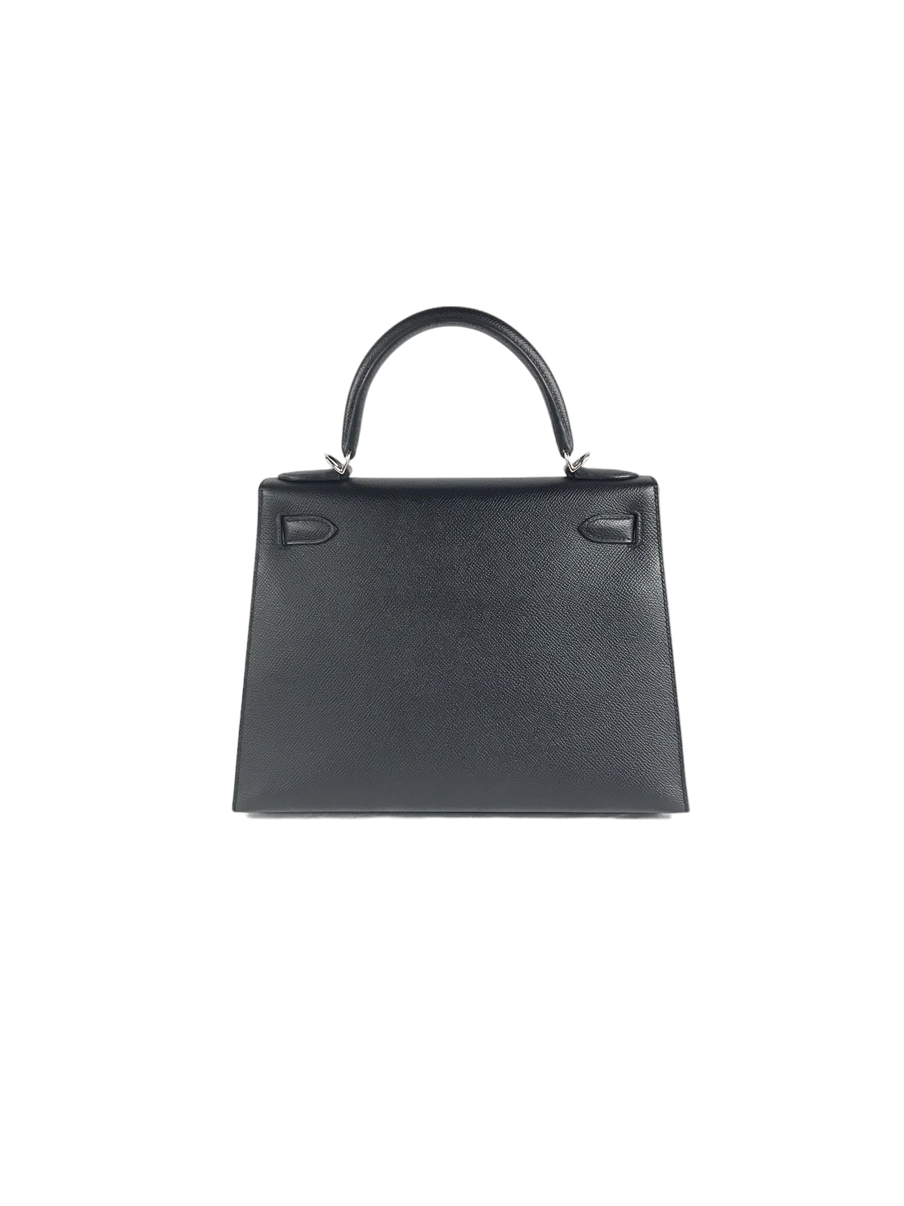 Black Epsom Sellier Kelly 28 w/ PHW